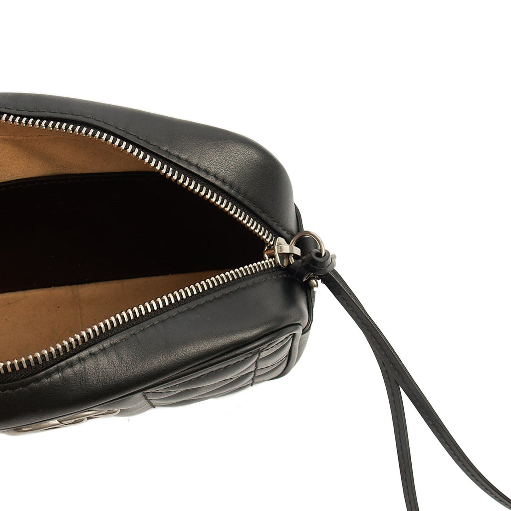 Gucci Cross Body Marmont Shoulder Bag - Mini in Black, Leather