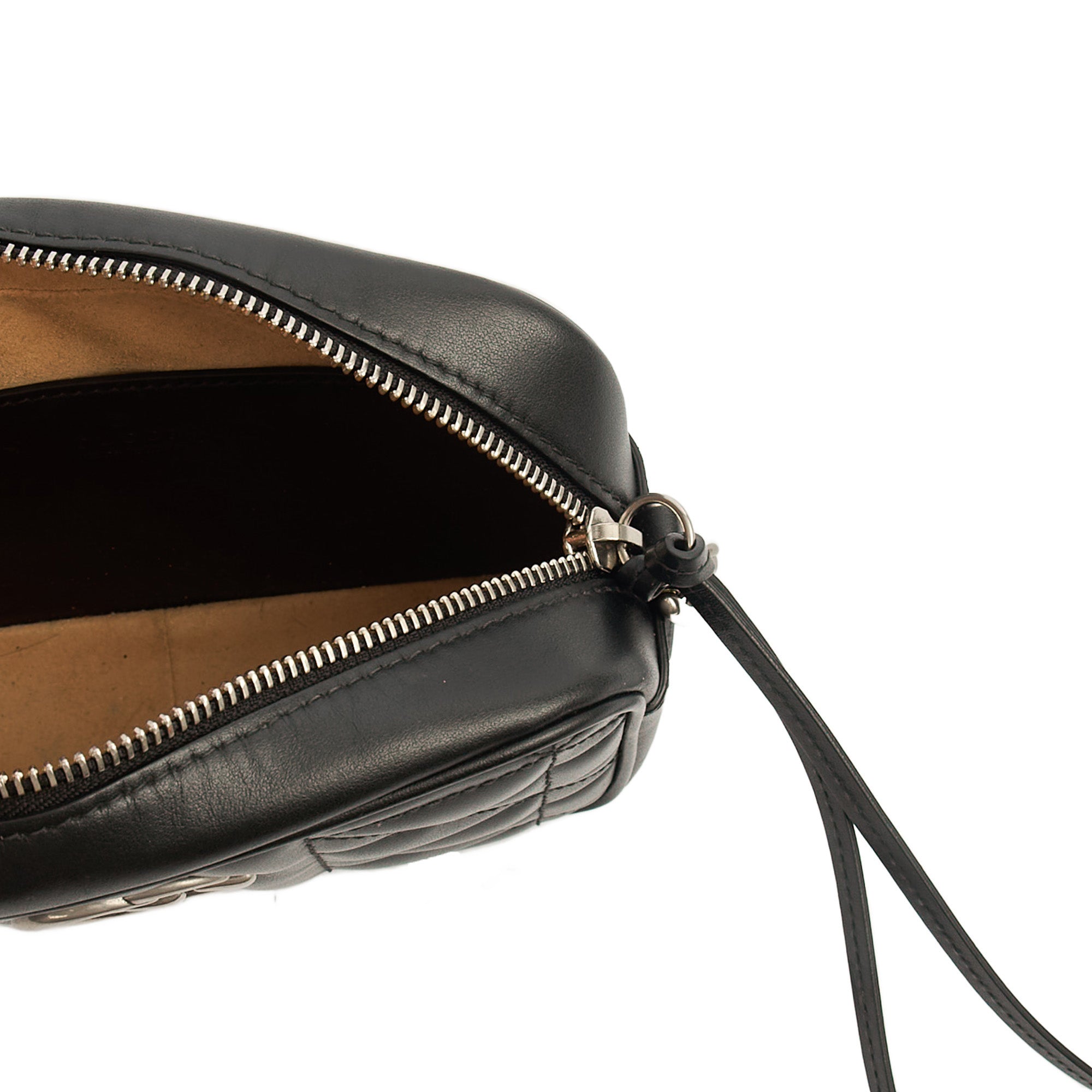 Gucci Cross Body Marmont Shoulder Bag - Mini in Black, Leather
