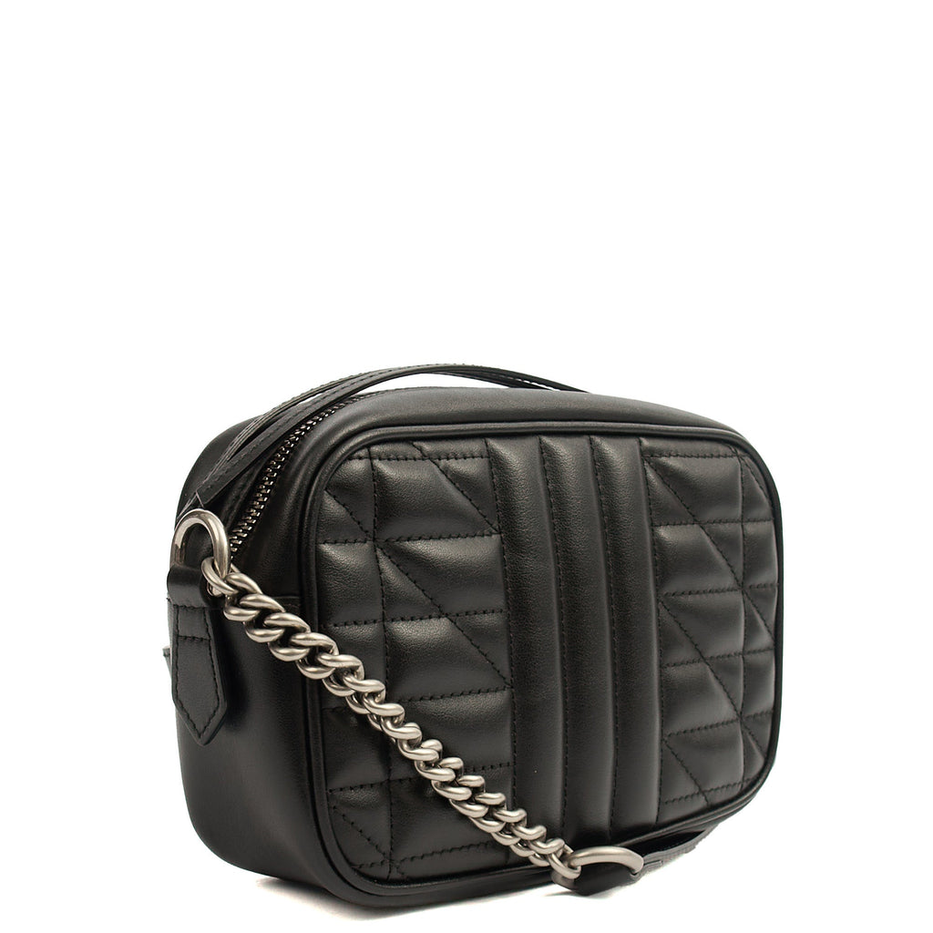 Gucci Cross Body Marmont Shoulder Bag - Mini in Black, Leather