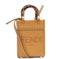Fendi Tote Sunshine - Mini in Brown, Leather