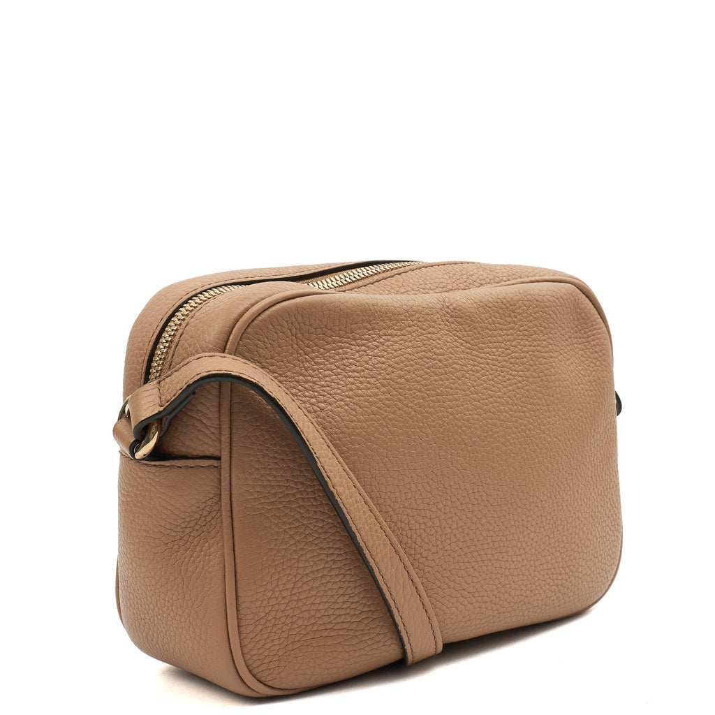 Gucci Cross Body Soho  Disco Bag - Small in Neutral, Leather