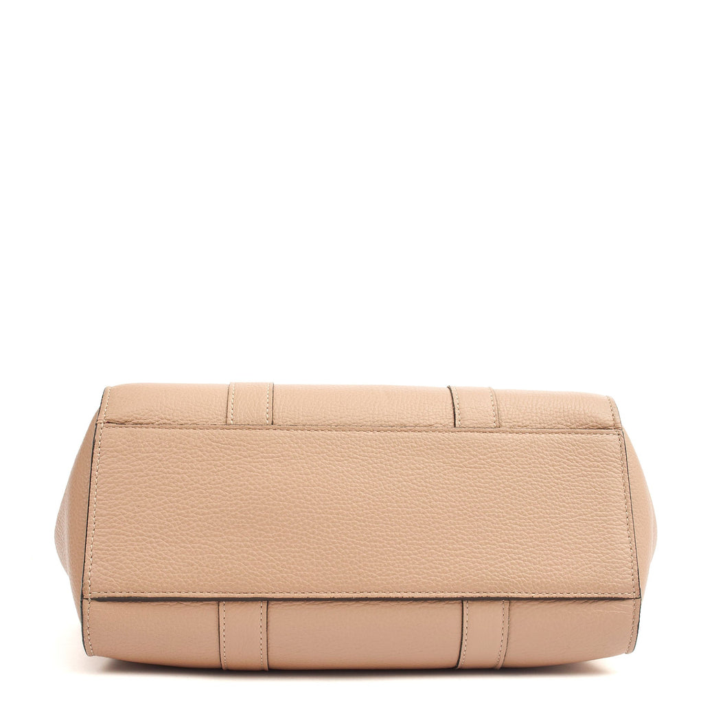Mulberry Top Handle Bayswater with Strap- Small in Rose Water, Calfskin Leather