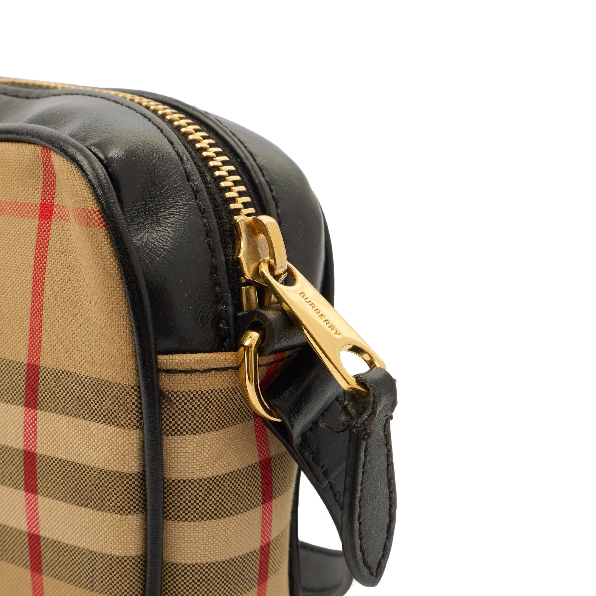 Burberry Cross Body Crossbody in Nova Check, Exotic Effect Leather