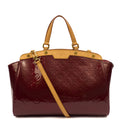 Louis Vuitton Tote Brea MM in Amarante, Vernis