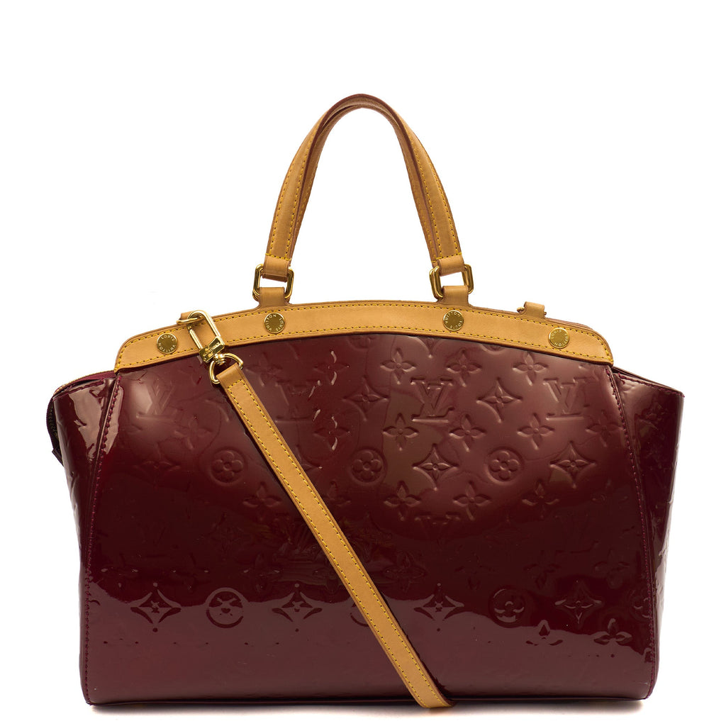 Louis Vuitton Tote Brea MM in Amarante, Vernis