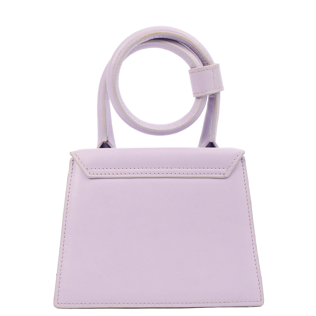 Jacquemus Cross Body Le Chiquito Moyen in Purple, Leather