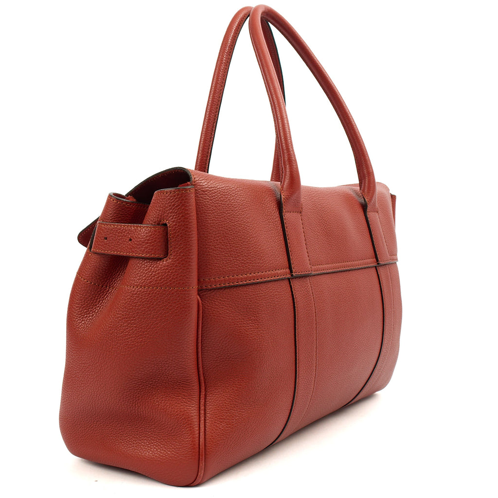 Mulberry Tote Bayswater Heritage in Rust, Leather