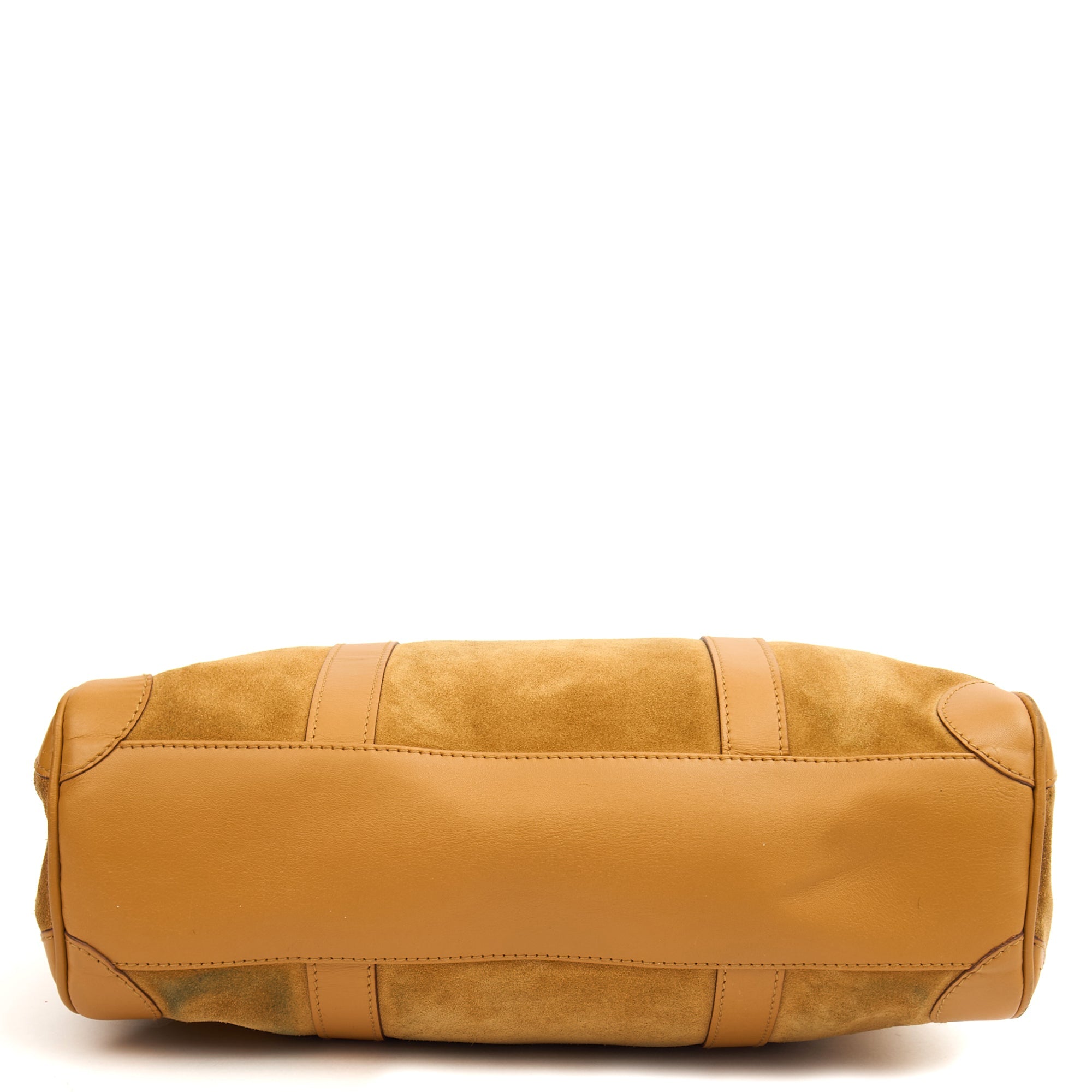 Gucci Tote Boston in Brown, Suede