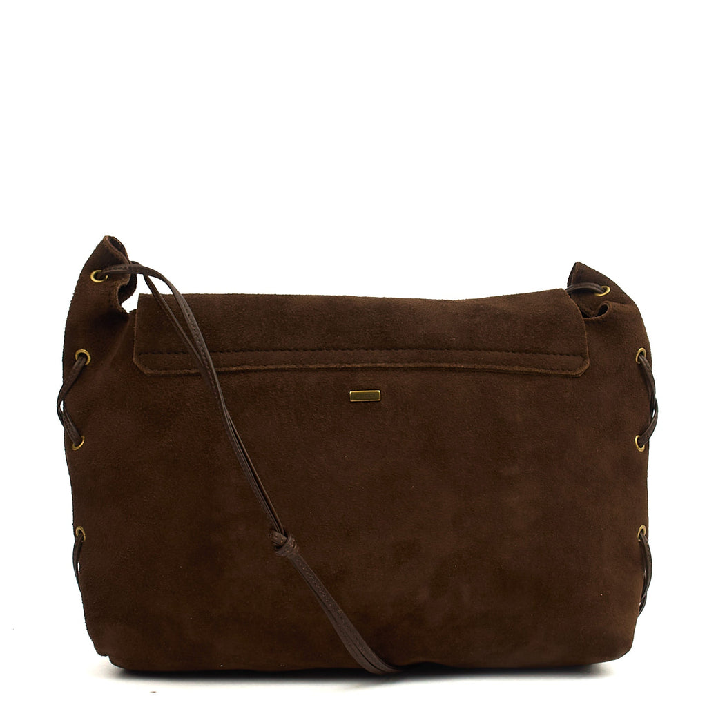 Gucci Crossbody in Brown, Suede