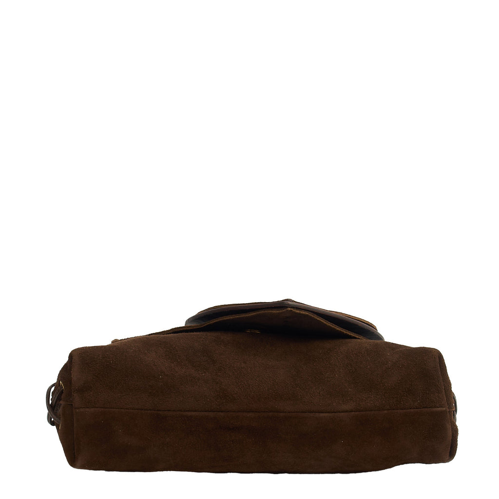 Gucci Crossbody in Brown, Suede