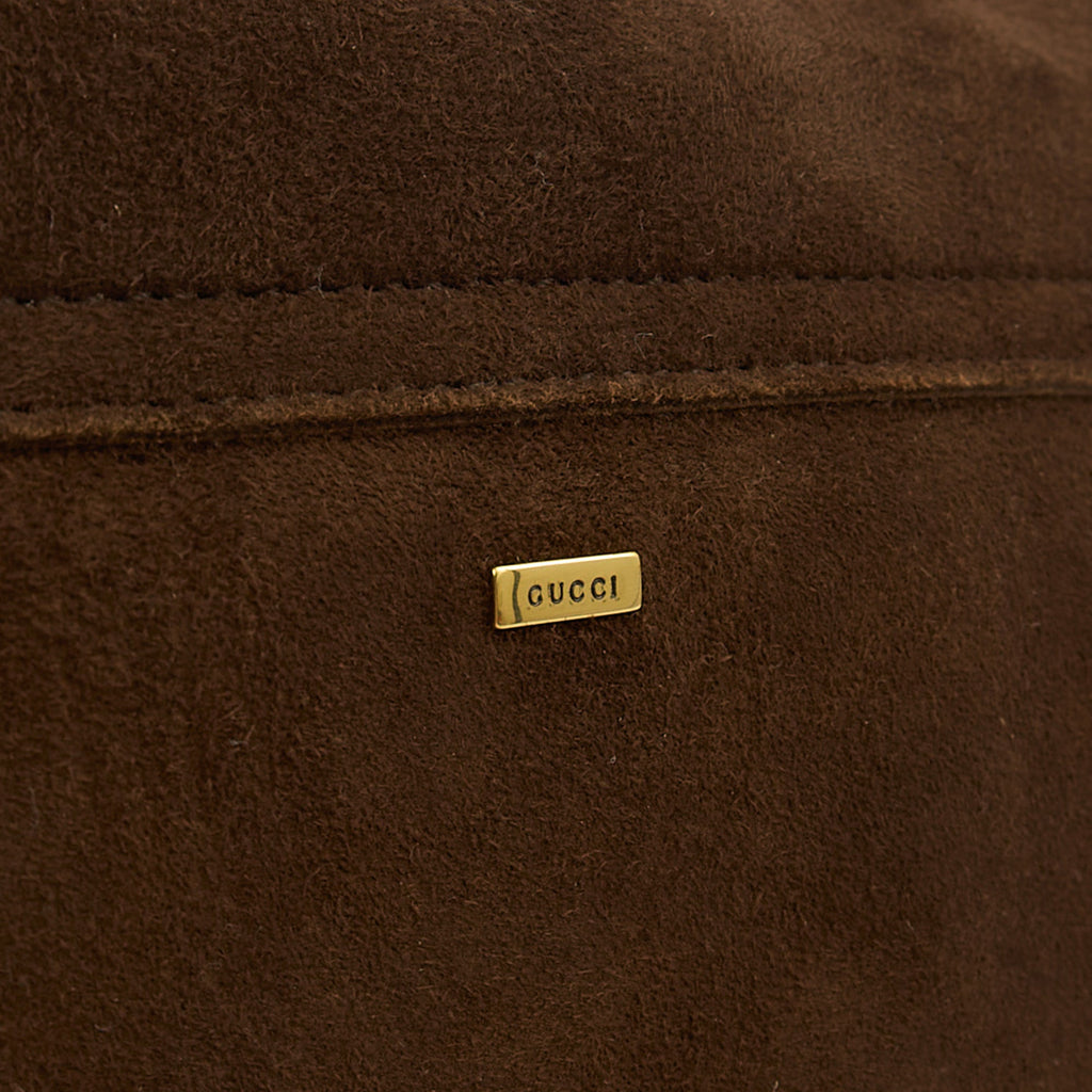 Gucci Crossbody in Brown, Suede