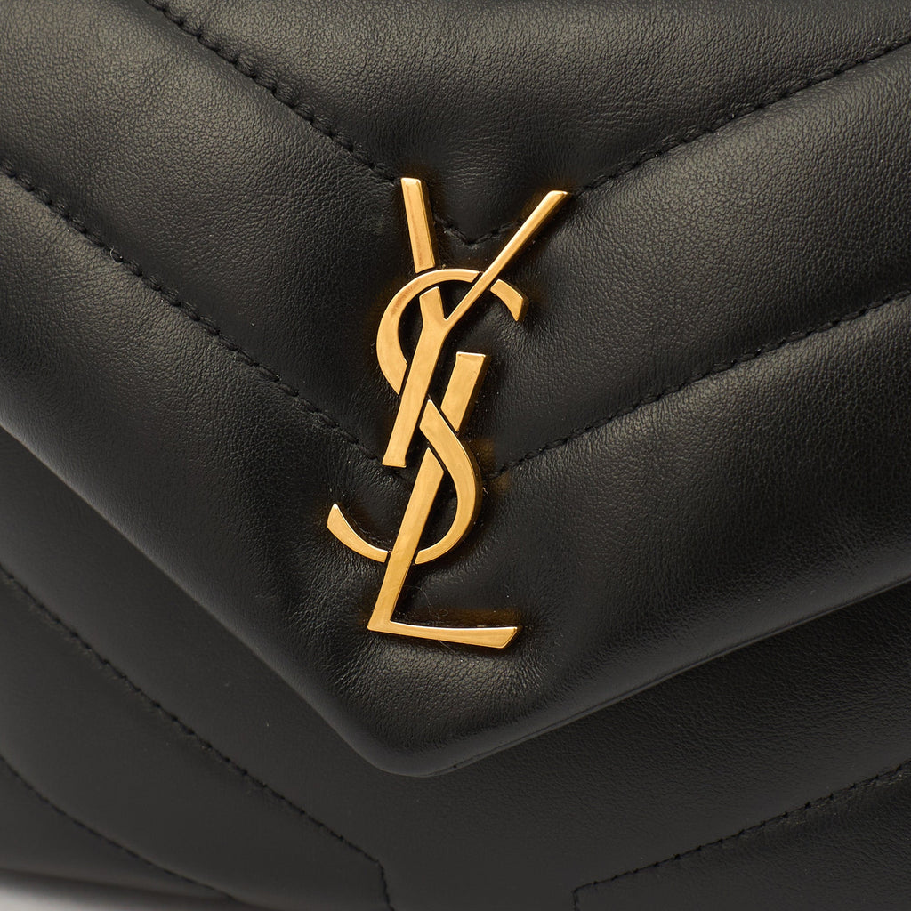 Saint Laurent Cross Body LouLou - Toy in Black, Leather