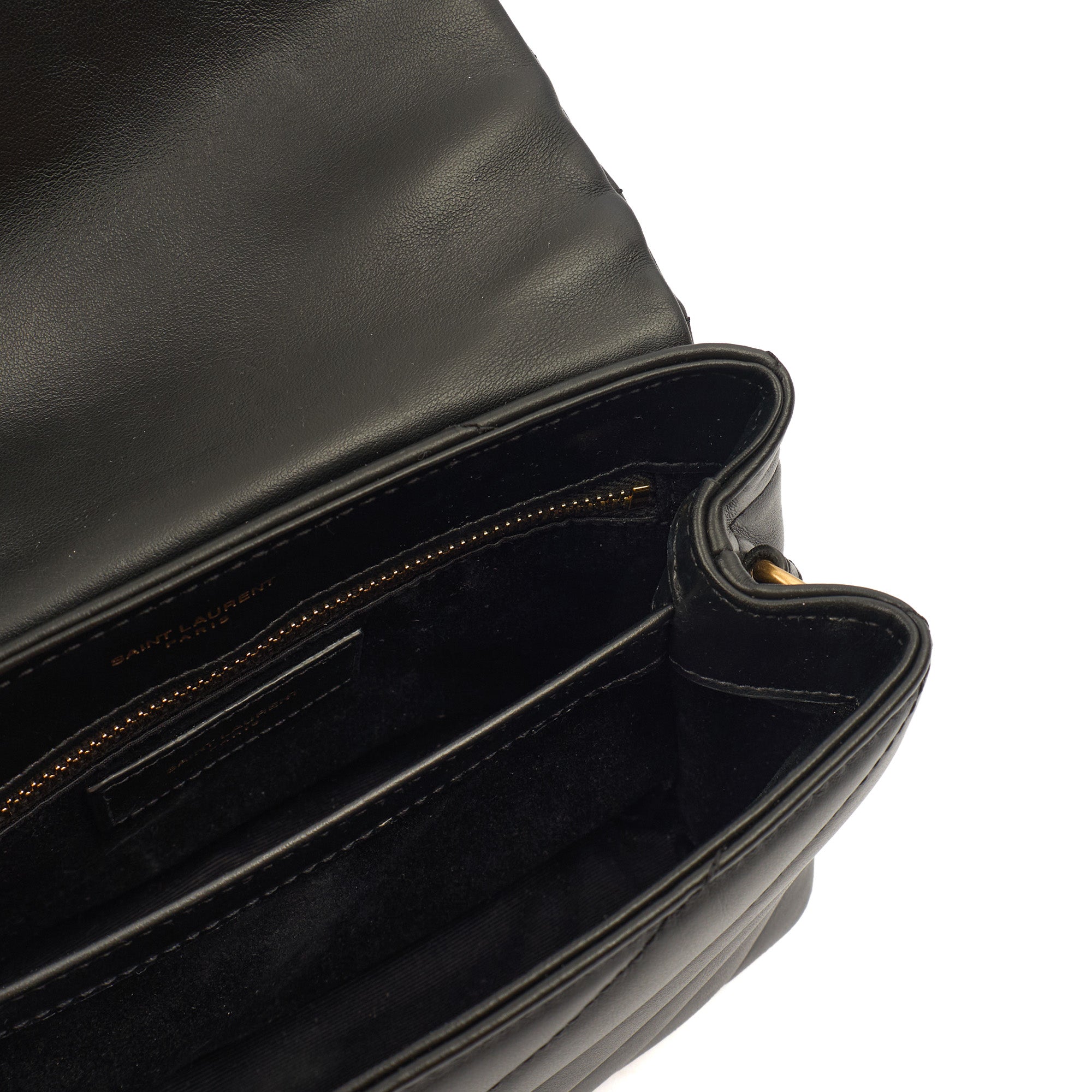 Saint Laurent Cross Body LouLou - Toy in Black, Leather