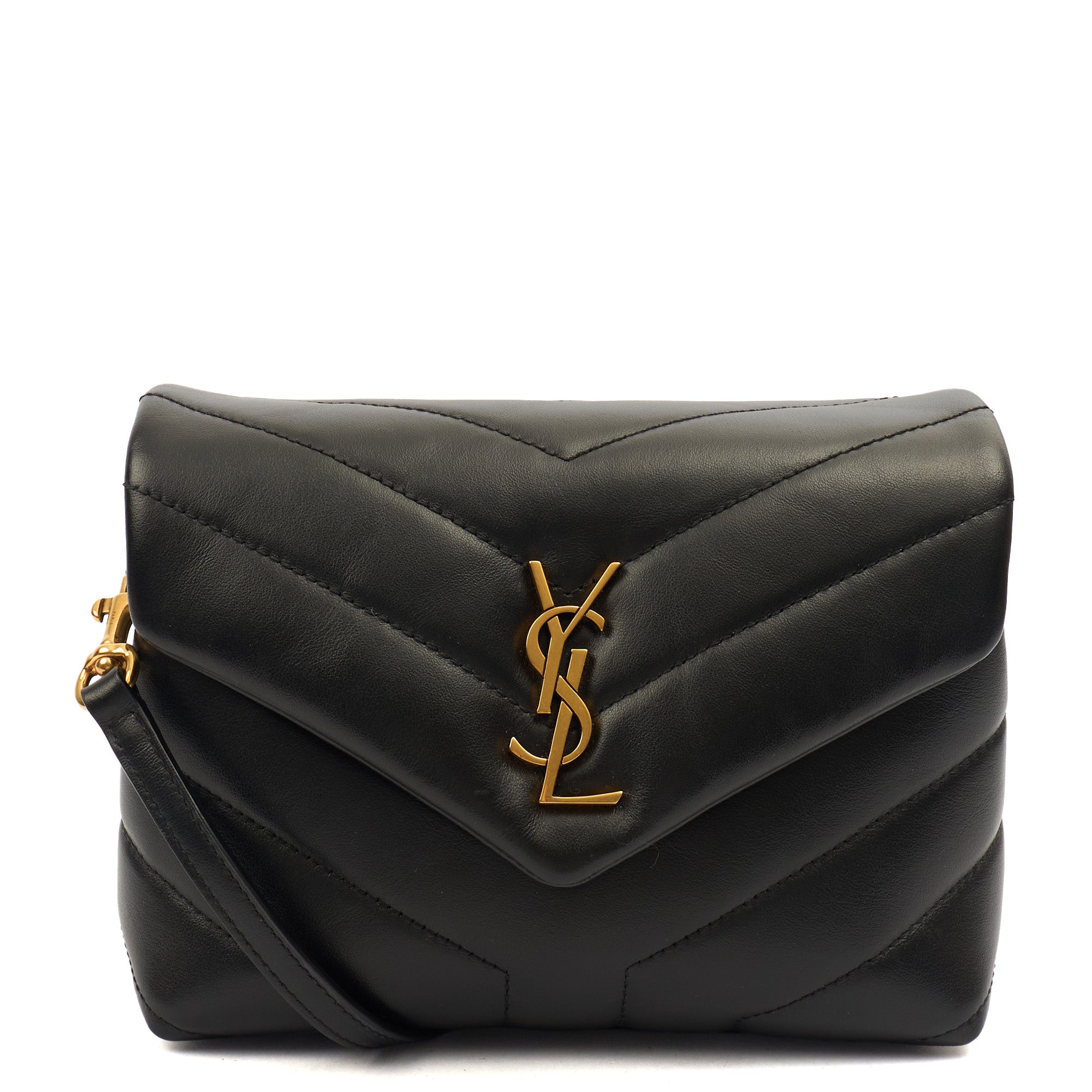 Saint Laurent Cross Body LouLou - Toy in Black, Leather