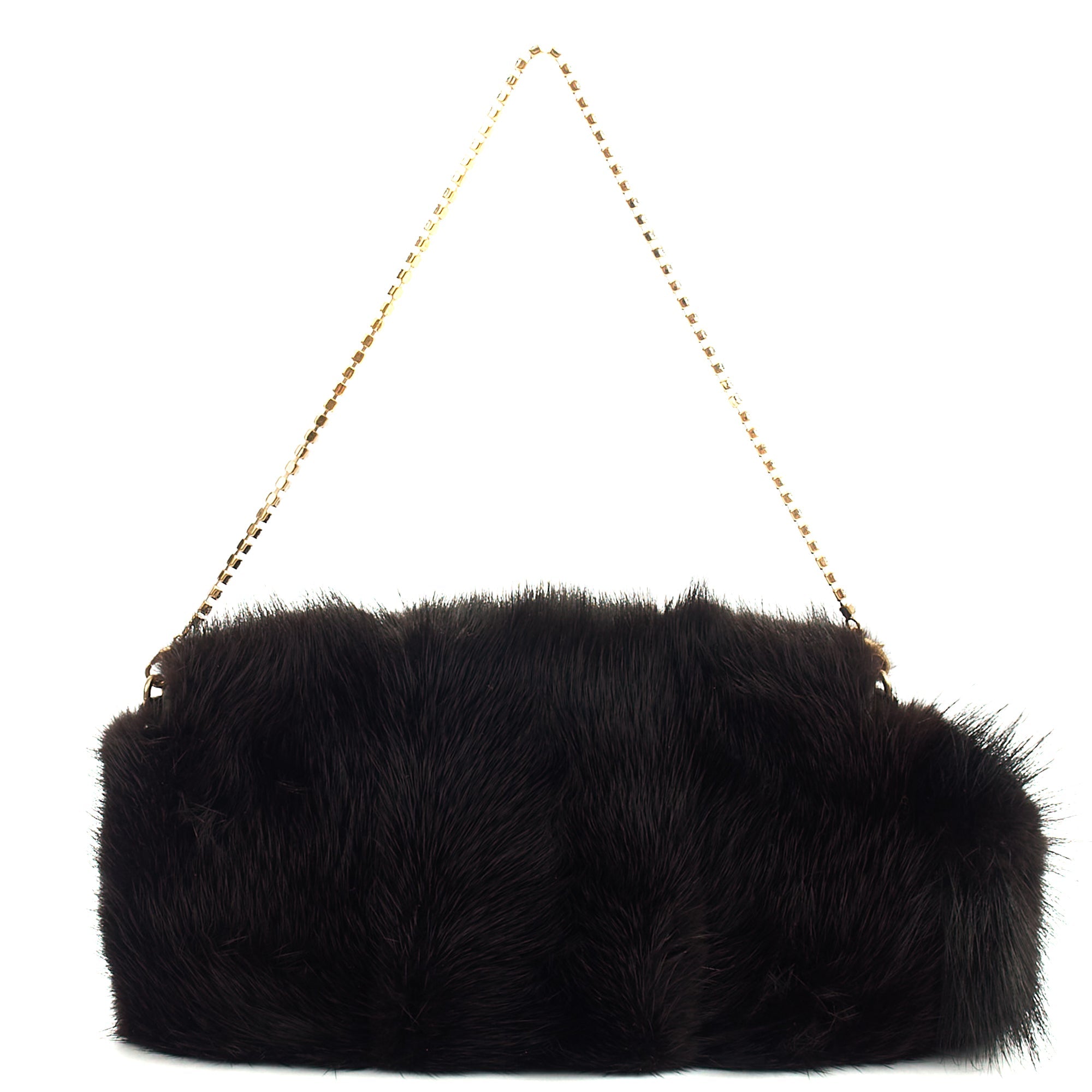 **TOM FORD ERA** Gucci Horsebit Chain Bag in Black, Exotic