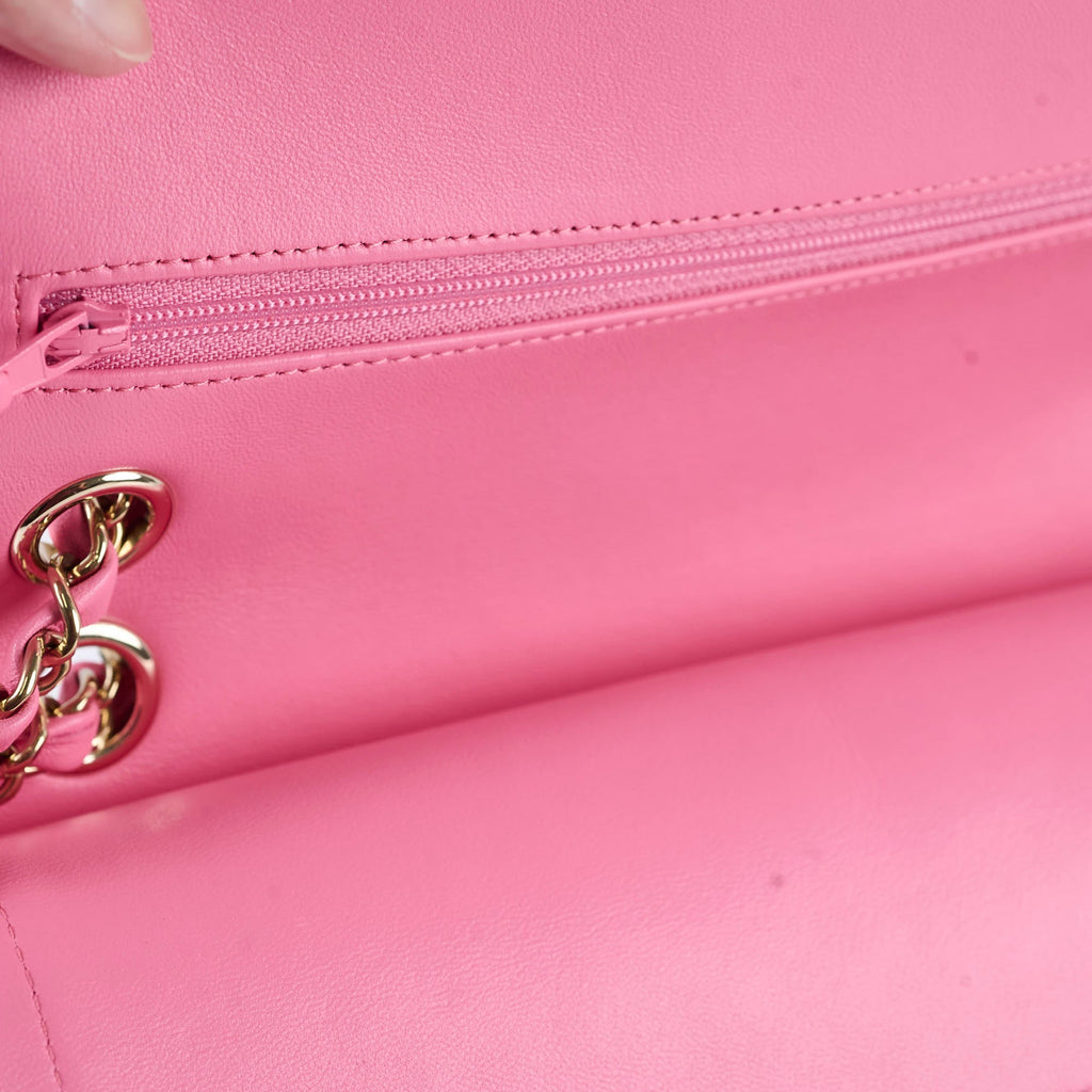 Chanel Classic Flap Medium/Large Pink Tweed