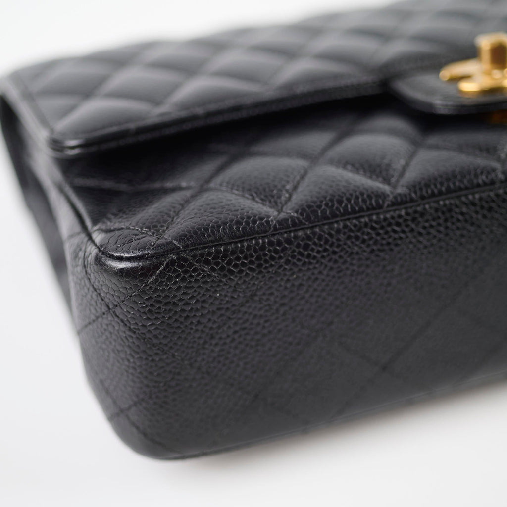 Chanel Classic Flap Medium Caviar Black