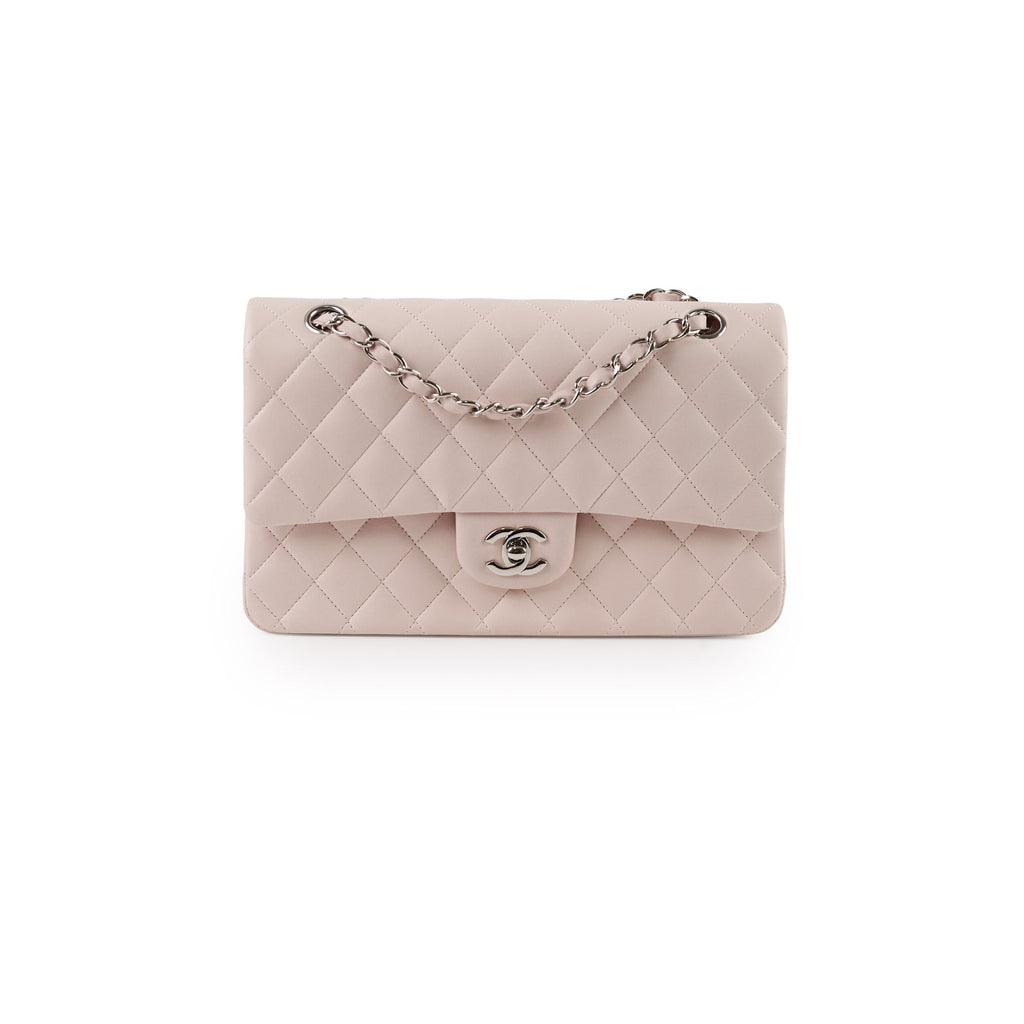 Chanel Medium Classic Flap Light Pink Lambskin