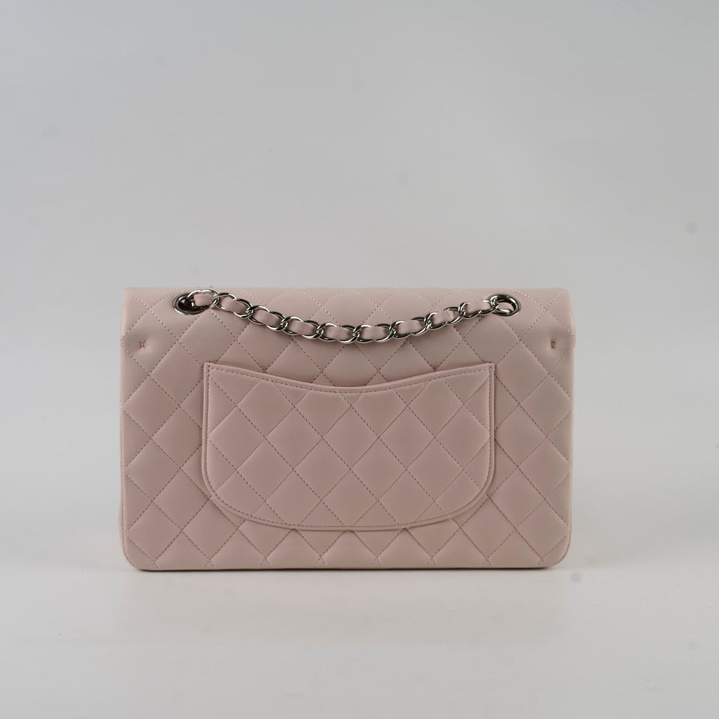 Chanel Medium Classic Flap Light Pink Lambskin