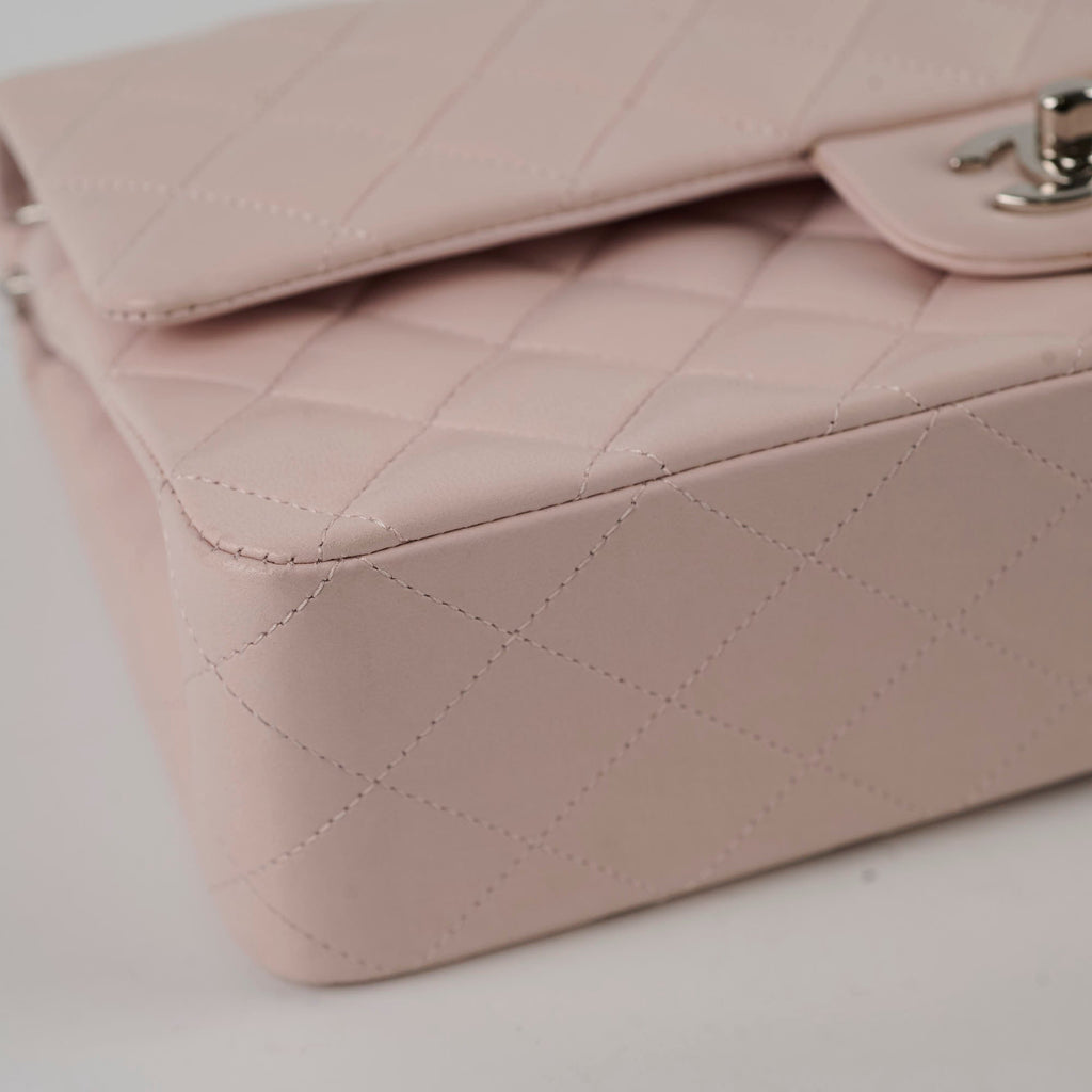 Chanel Medium Classic Flap Light Pink Lambskin
