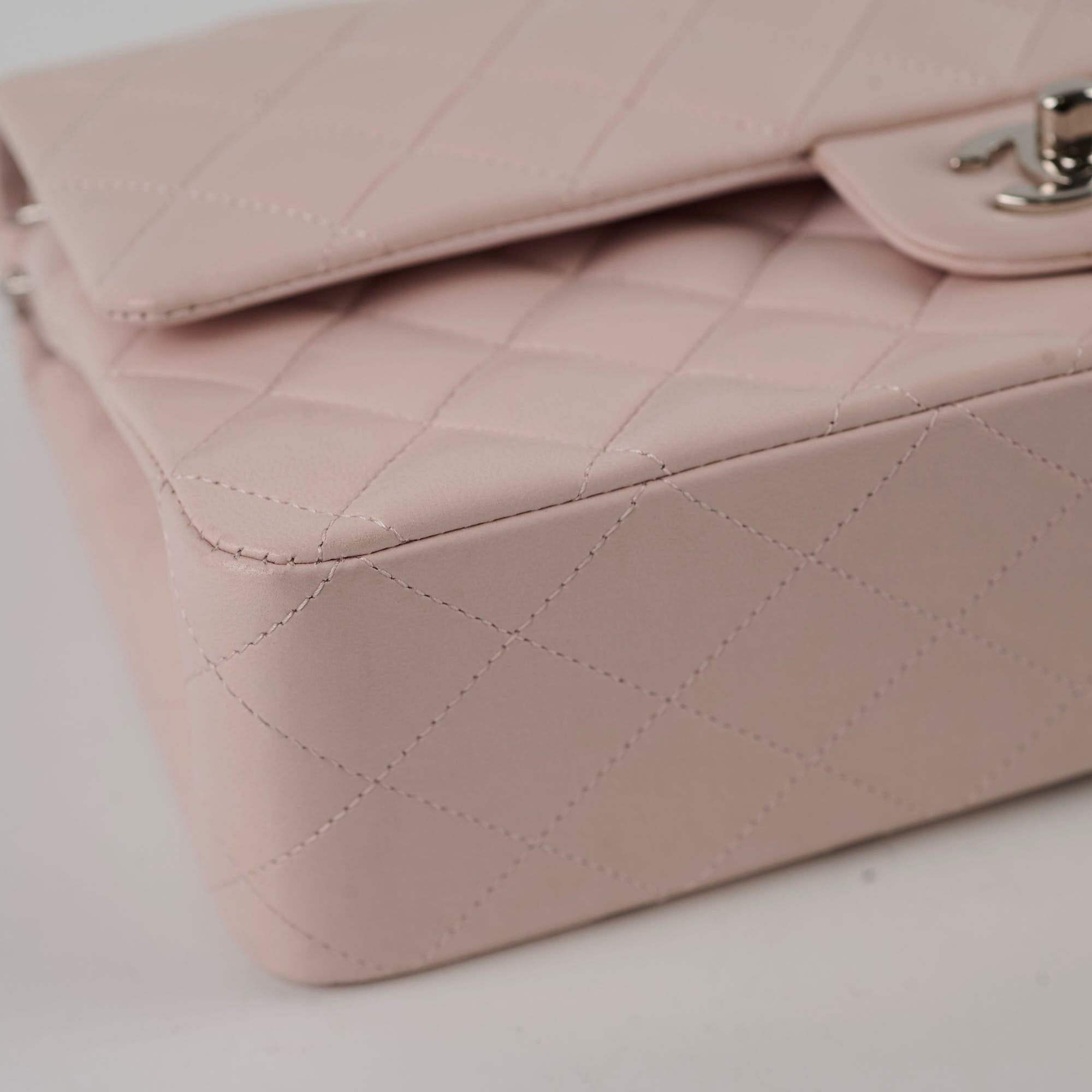 Chanel Medium Classic Flap Light Pink Lambskin