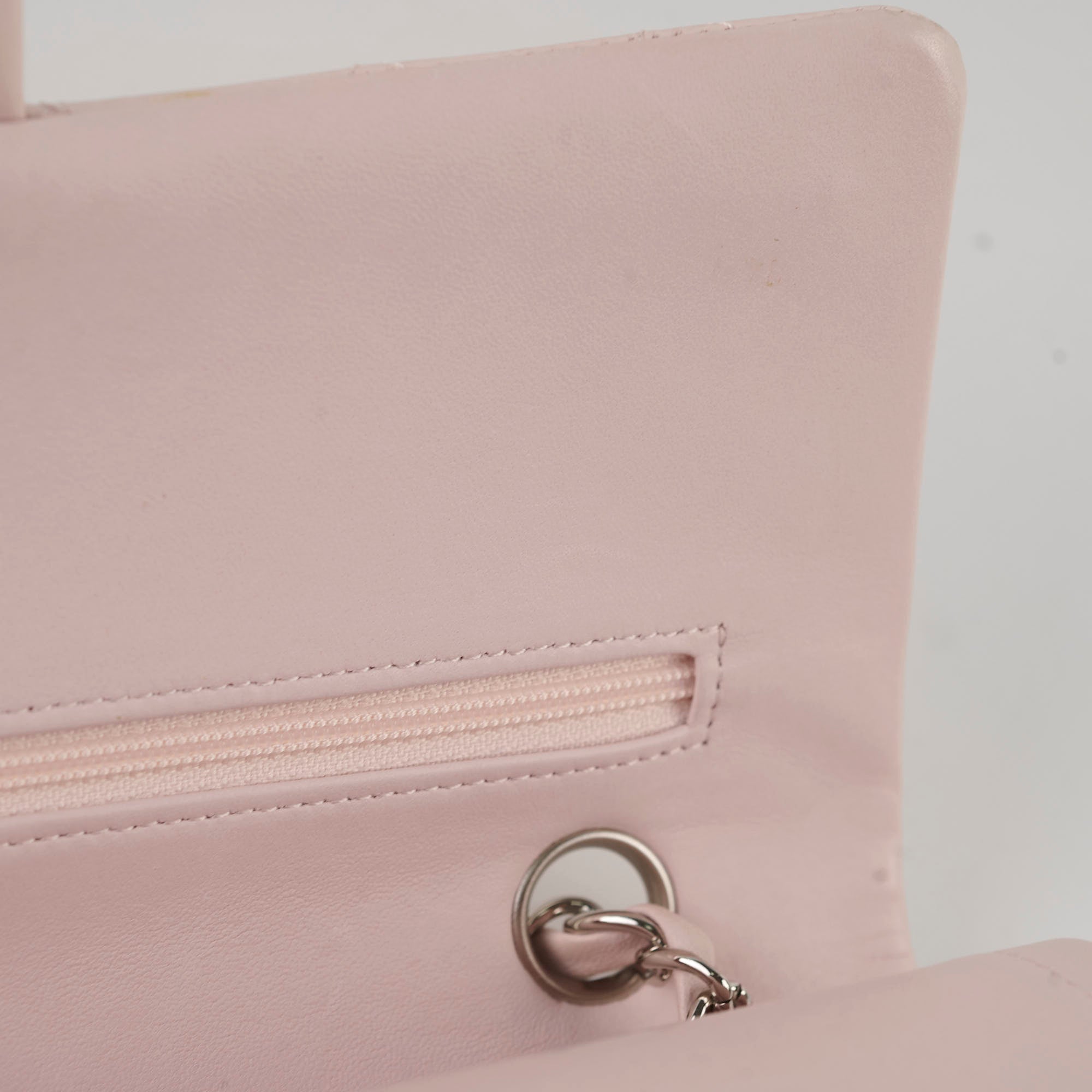 Chanel Medium Classic Flap Light Pink Lambskin