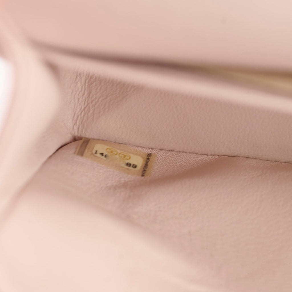 Chanel Medium Classic Flap Light Pink Lambskin