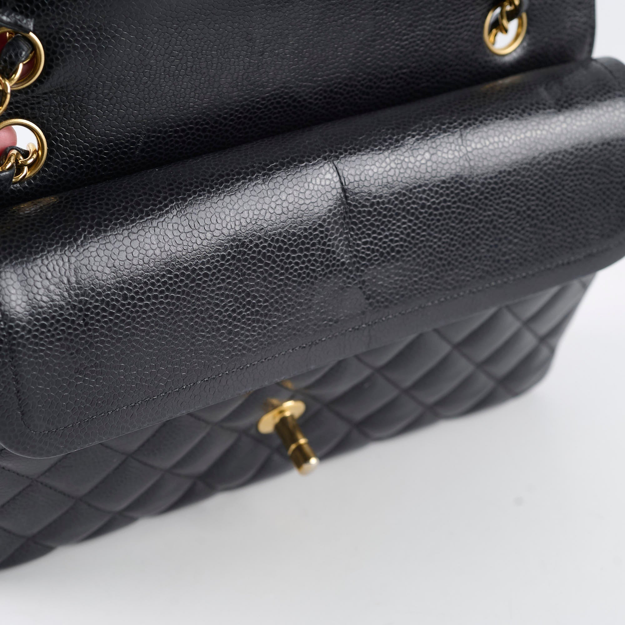 Chanel Medium Classic Flap Black Caviar GHW 24 Series