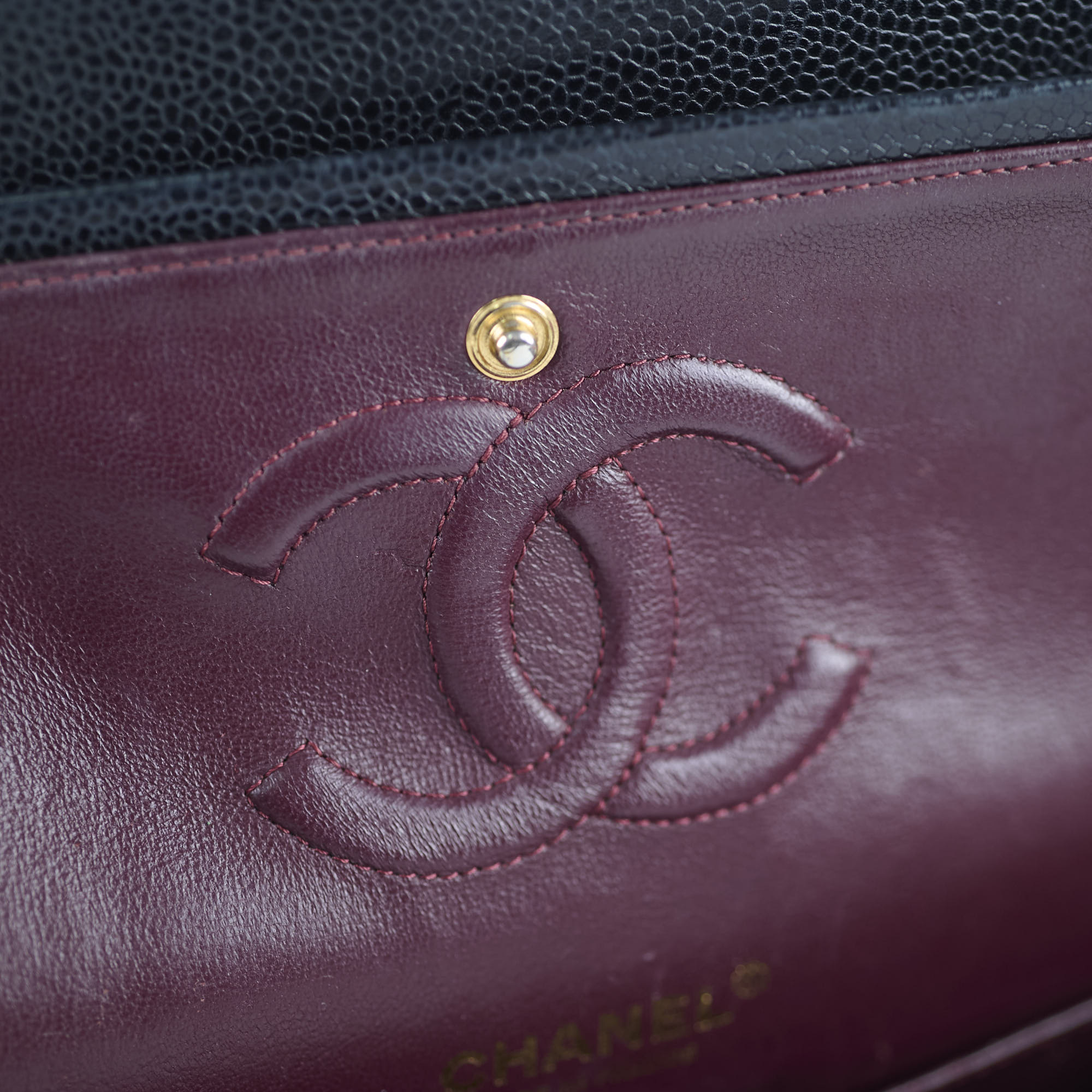 Chanel Medium Classic Flap Black Caviar GHW 24 Series