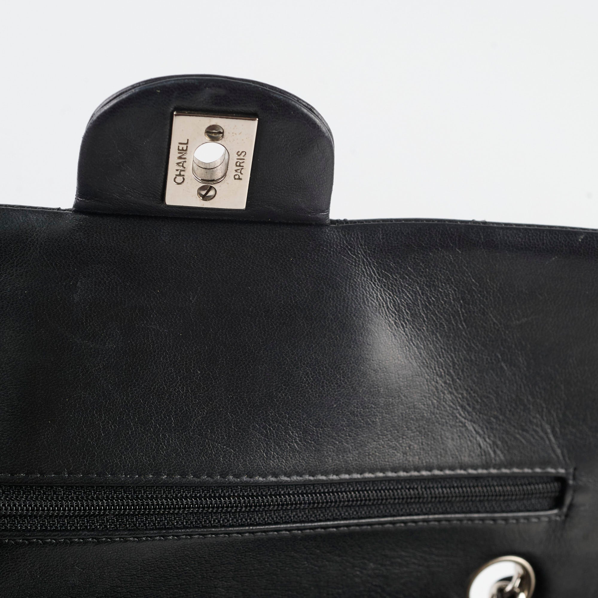 Chanel Classic Flap Medium/Large Lambskin Black