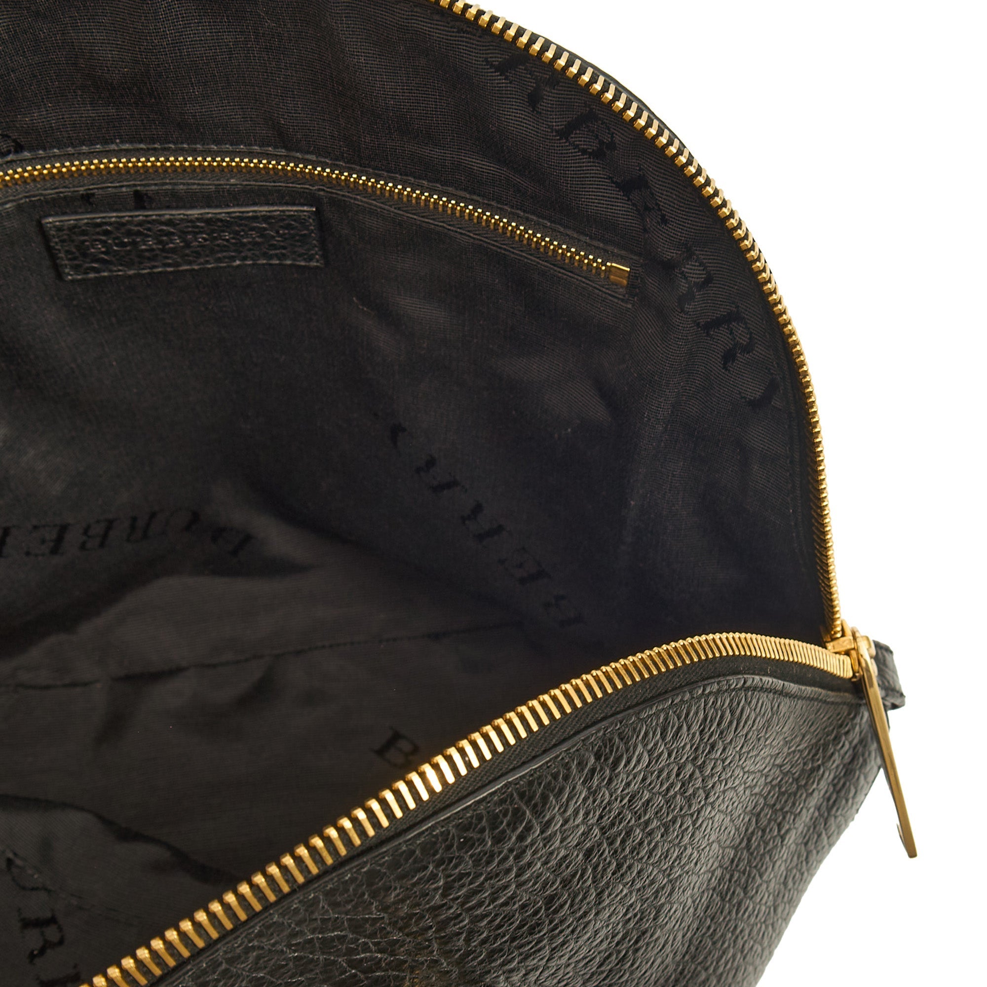 Burberry Tote Orchard Bowling Bag - Large in Black, Leather