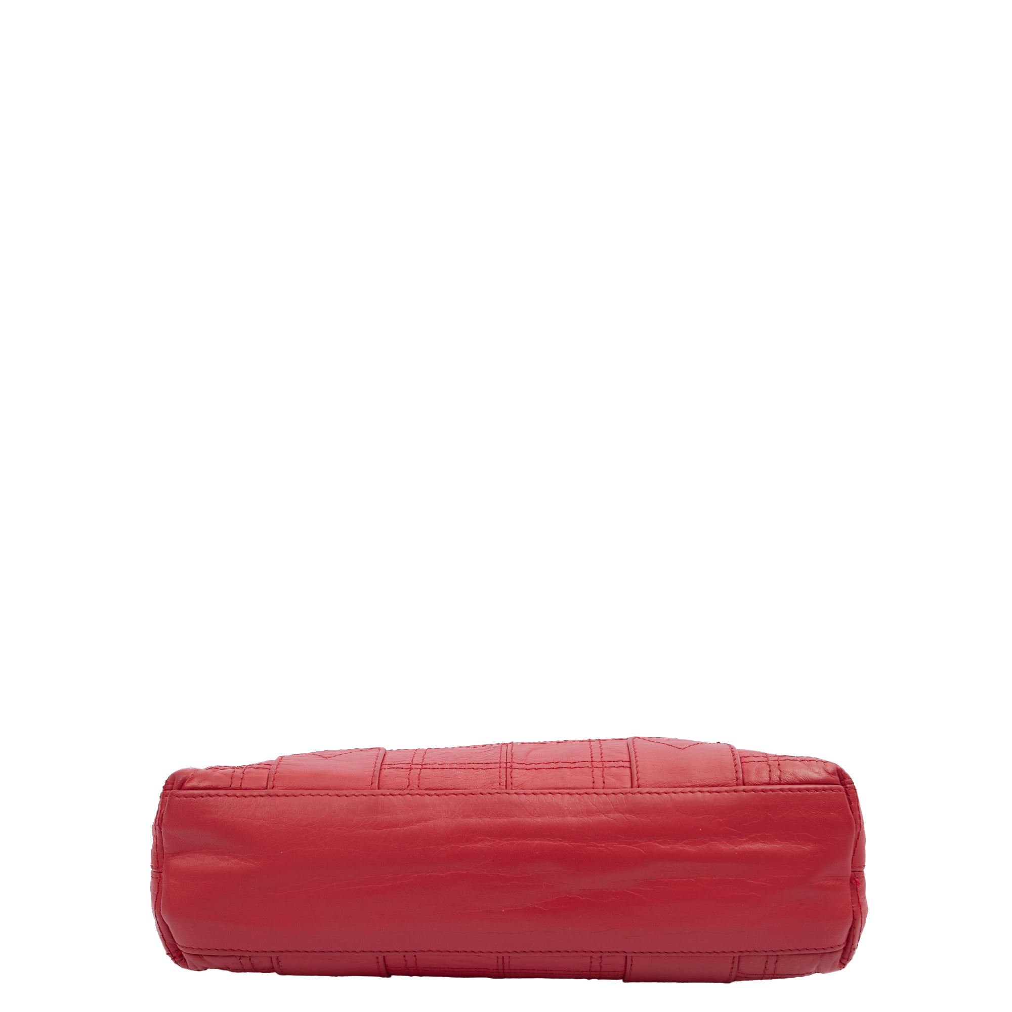 Chanel Shoulder Bag in Red, Calfskin Leather