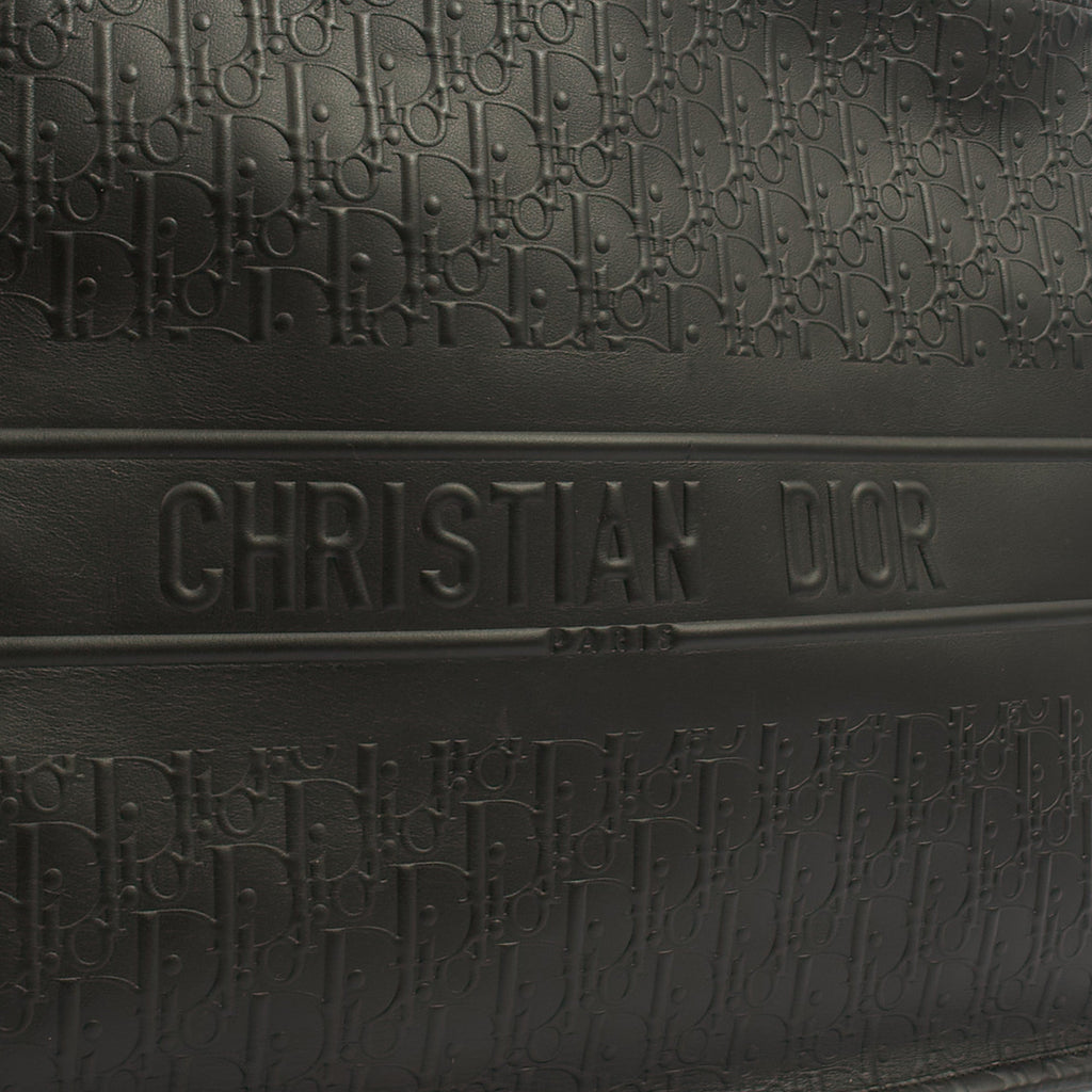Christian Dior Tote Book Tote - Large in Black, Leather