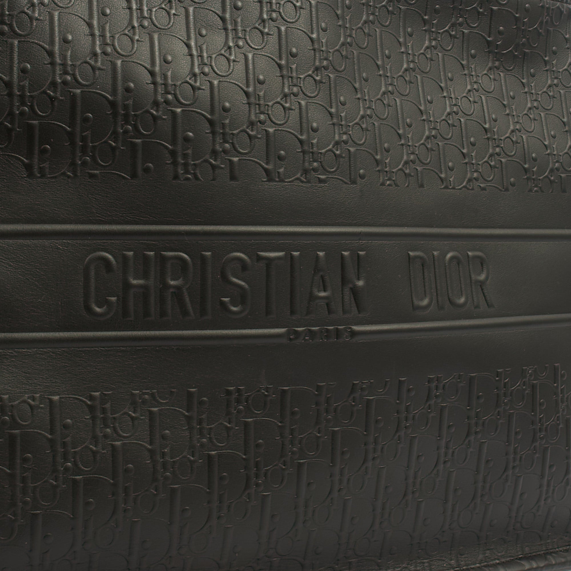 Christian Dior Tote Book Tote - Large in Black, Leather