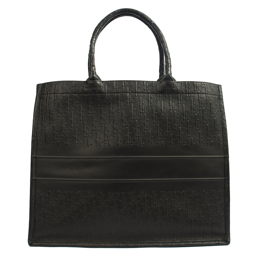 Christian Dior Tote Book Tote - Large in Black, Leather