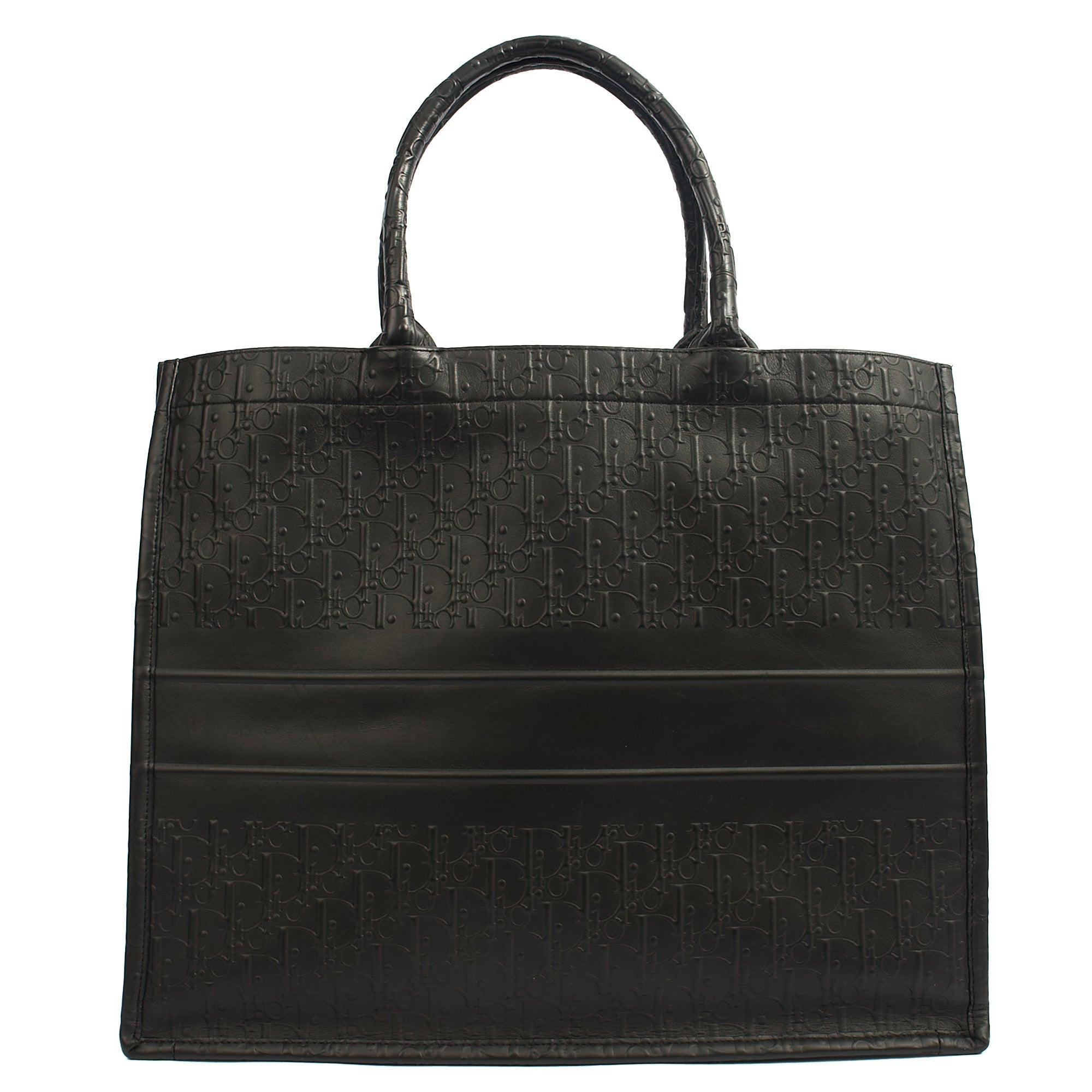 Christian Dior Tote Book Tote - Large in Black, Leather
