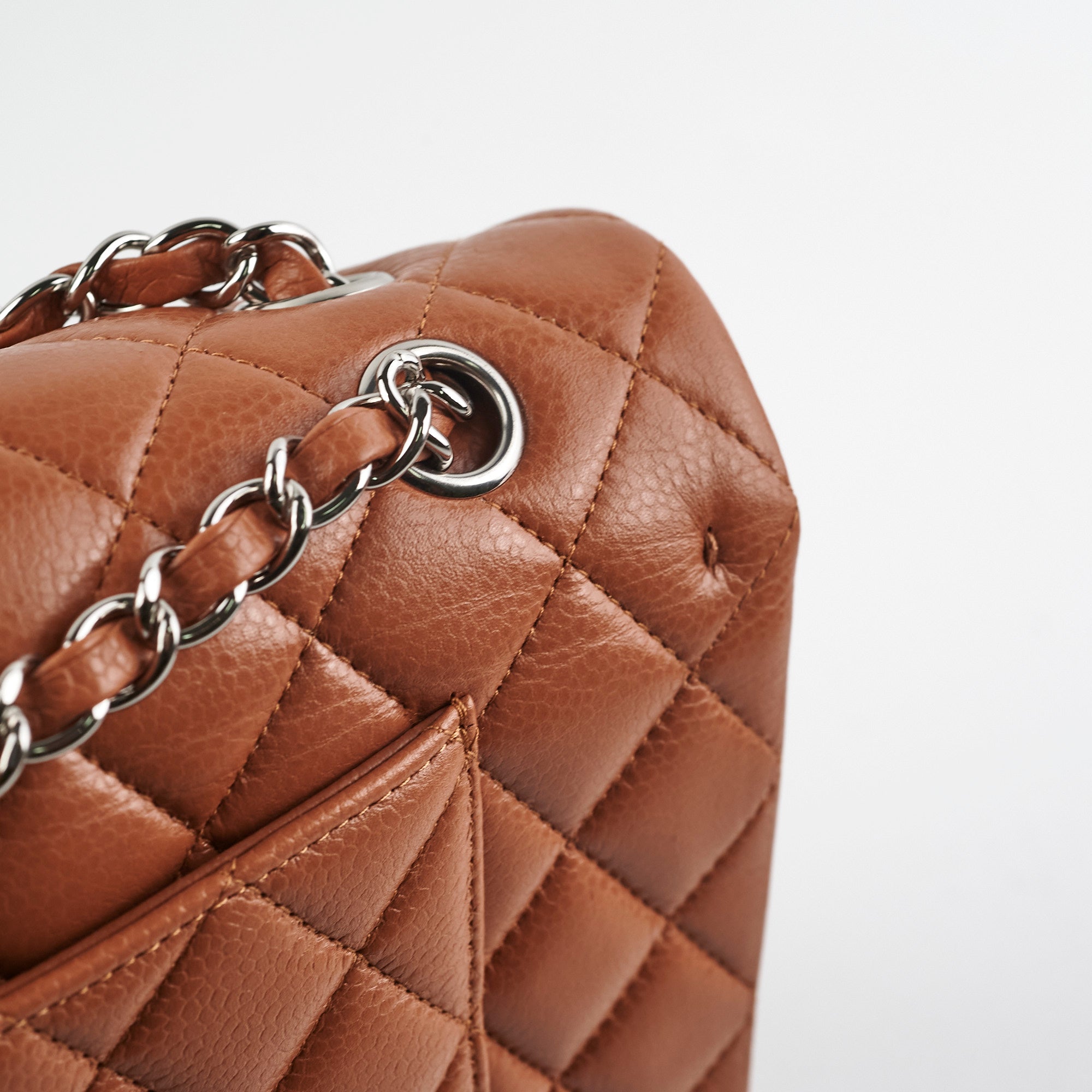 Chanel Classic Flap M/L Caramel