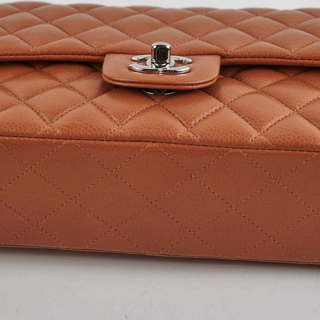Chanel Classic Flap M/L Caramel