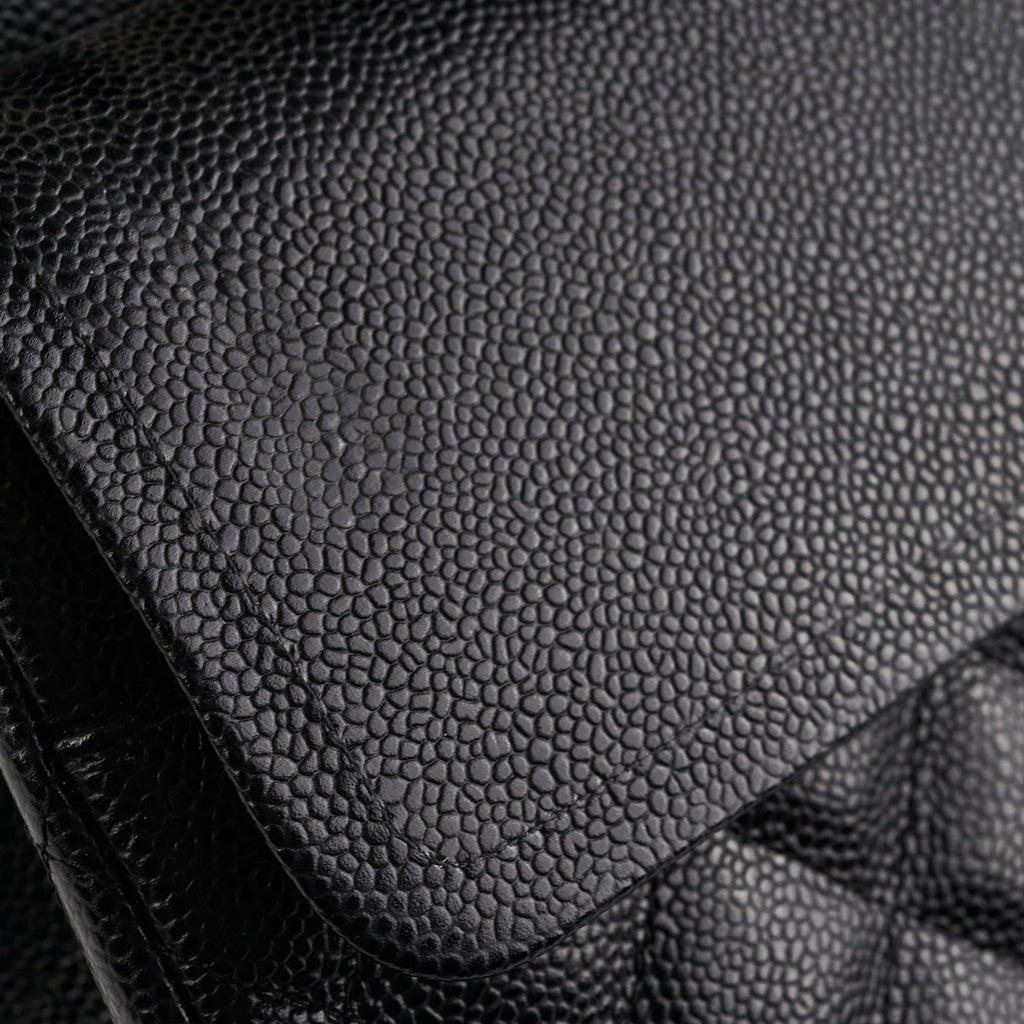 Deal of The Week - Chanel Jumbo Caviar Double Classic Flap Black