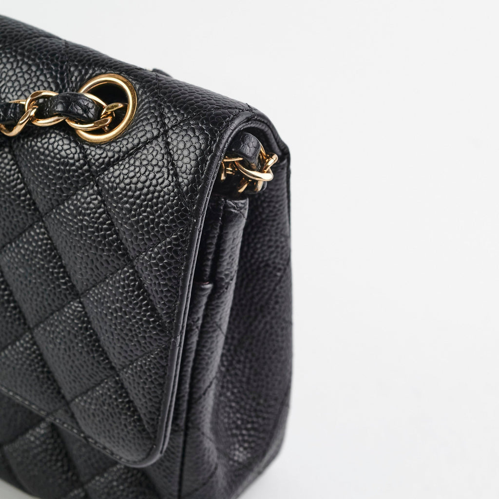 Chanel Medium/Large Double Classic Flap Black