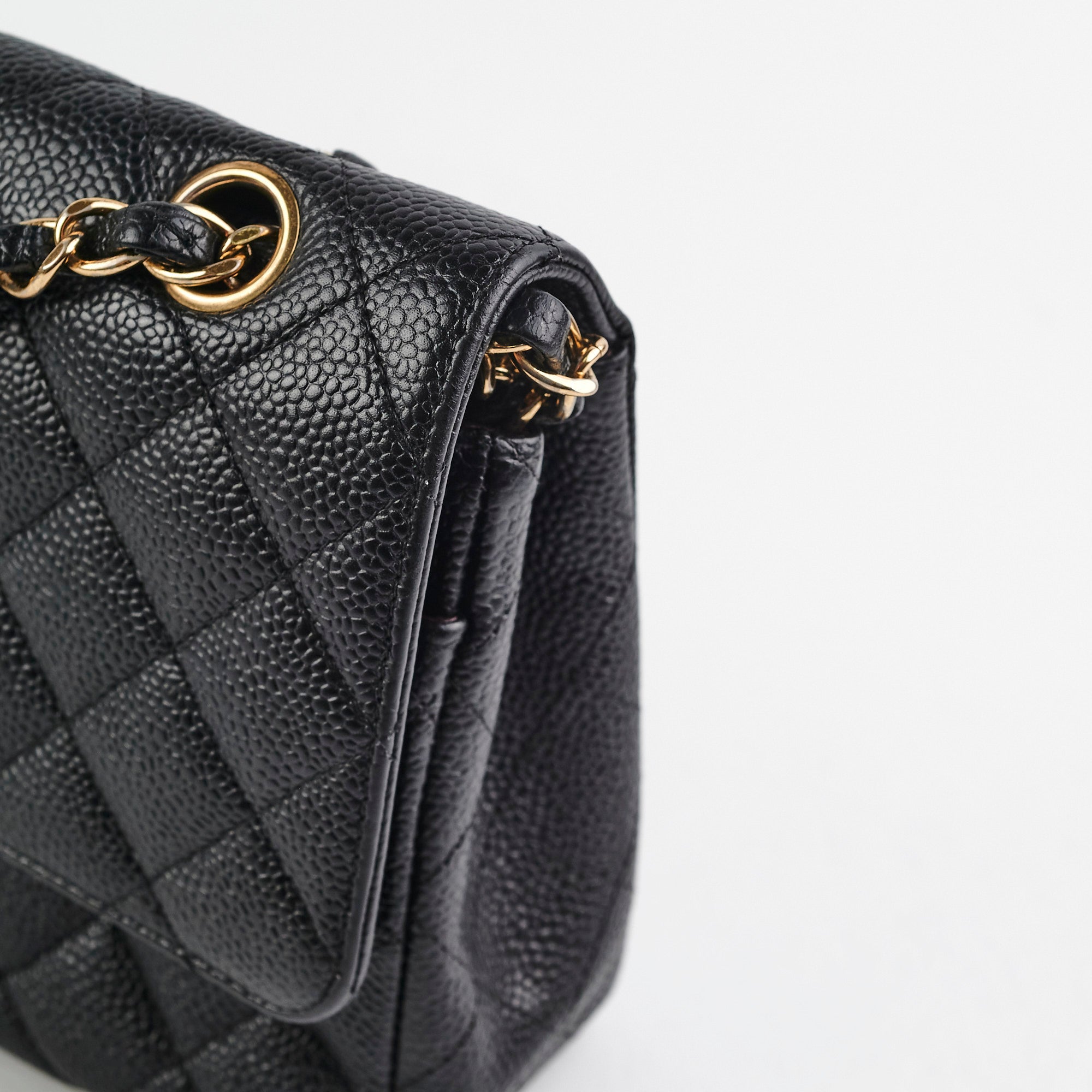Chanel Medium/Large Double Classic Flap Black