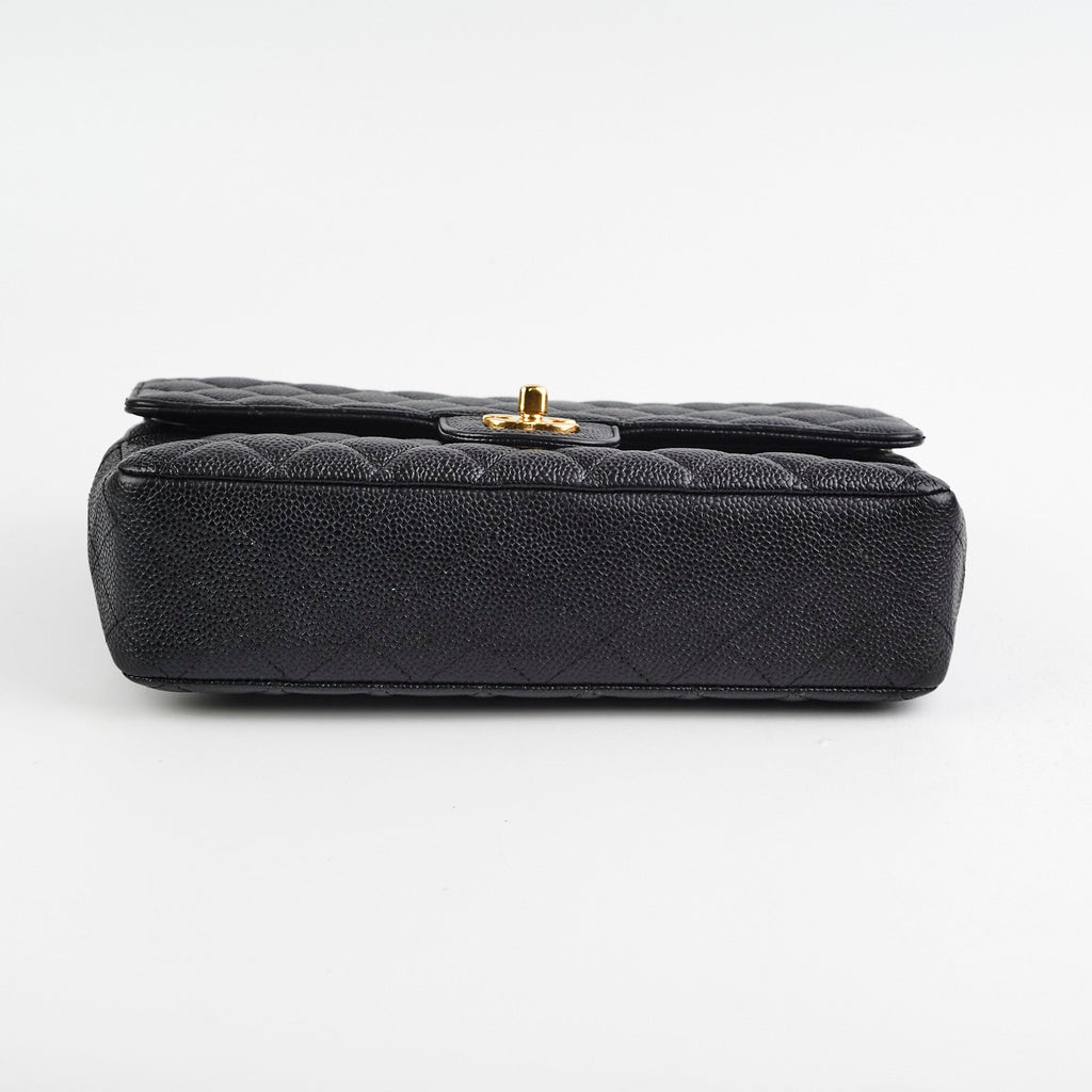 Chanel Medium/Large Double Classic Flap Black