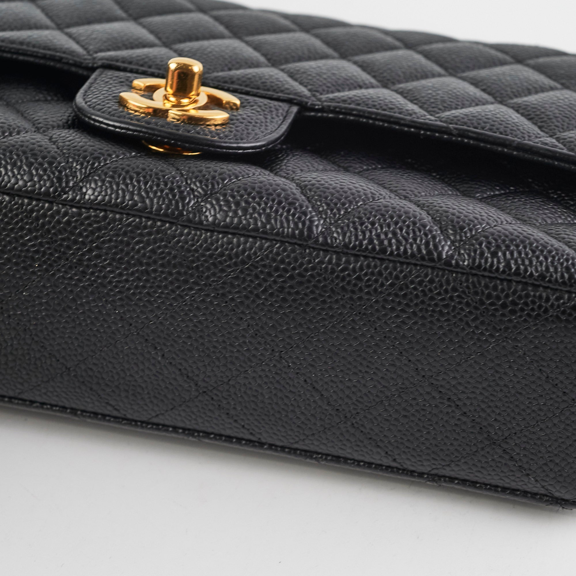Chanel Medium/Large Double Classic Flap Black