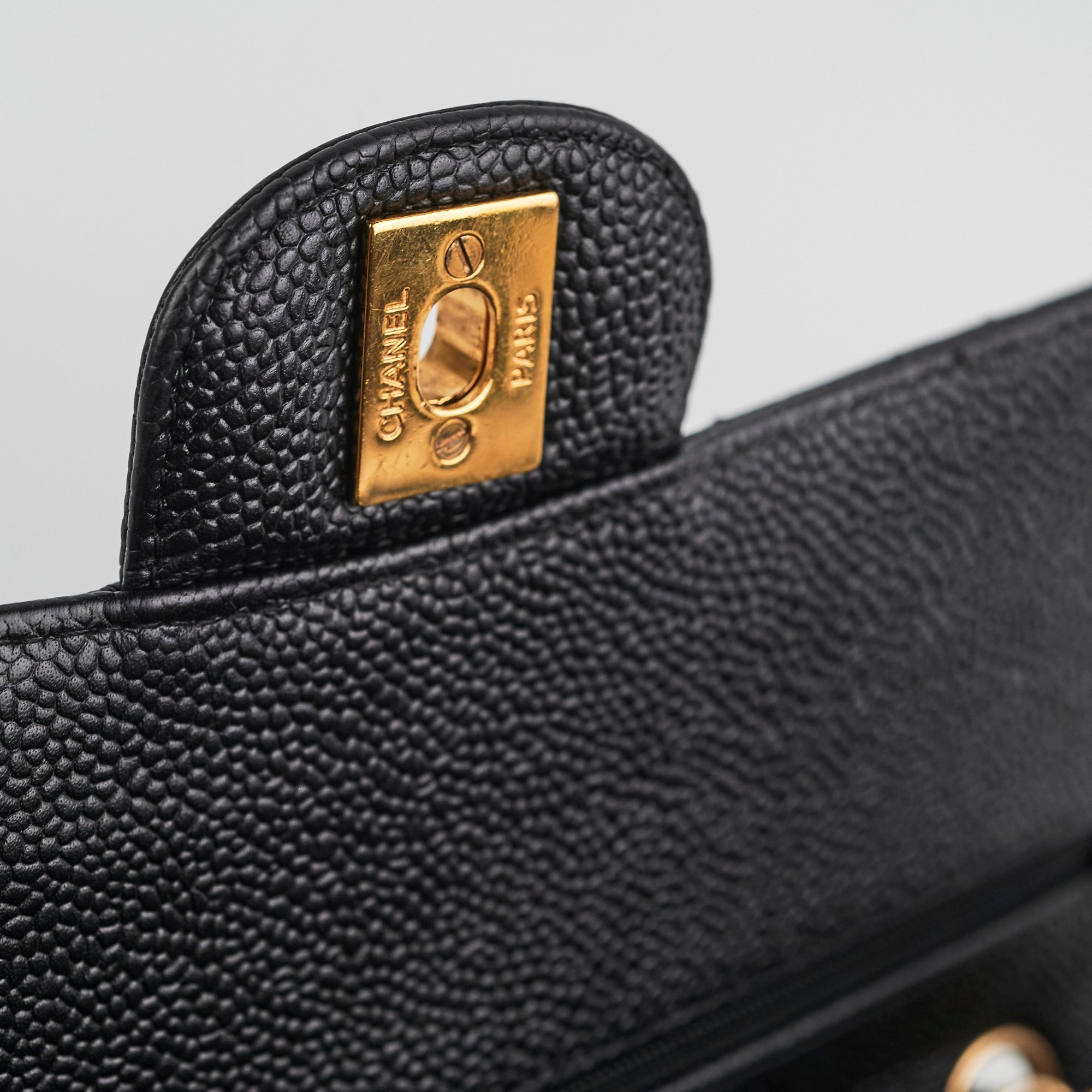 Chanel Medium/Large Double Classic Flap Black