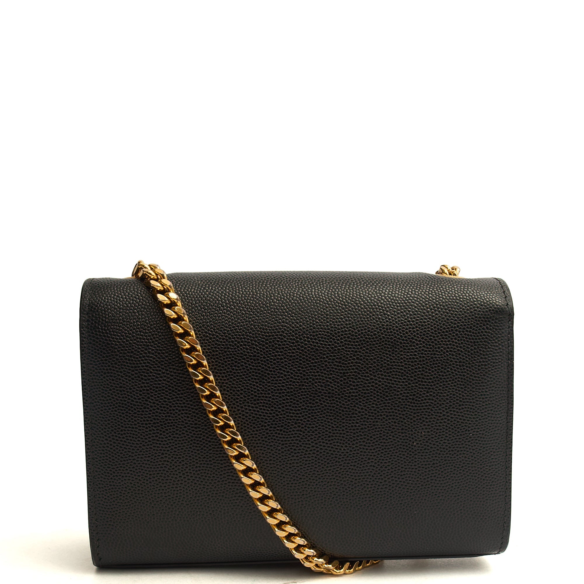 Saint Laurent Kate Mini in Black, Calfskin Leather