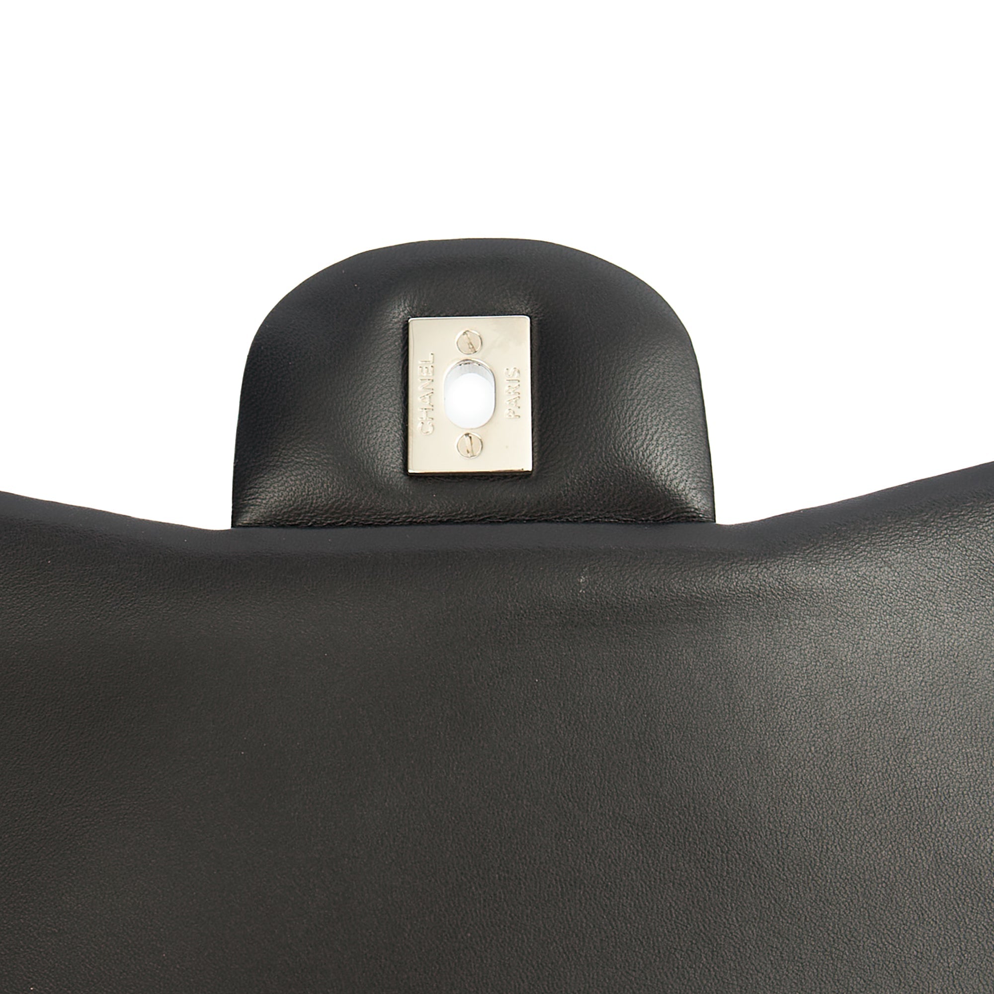 Chanel Shoulder Bag Classic Double Flap - Large in Black, Lambskin Leather
