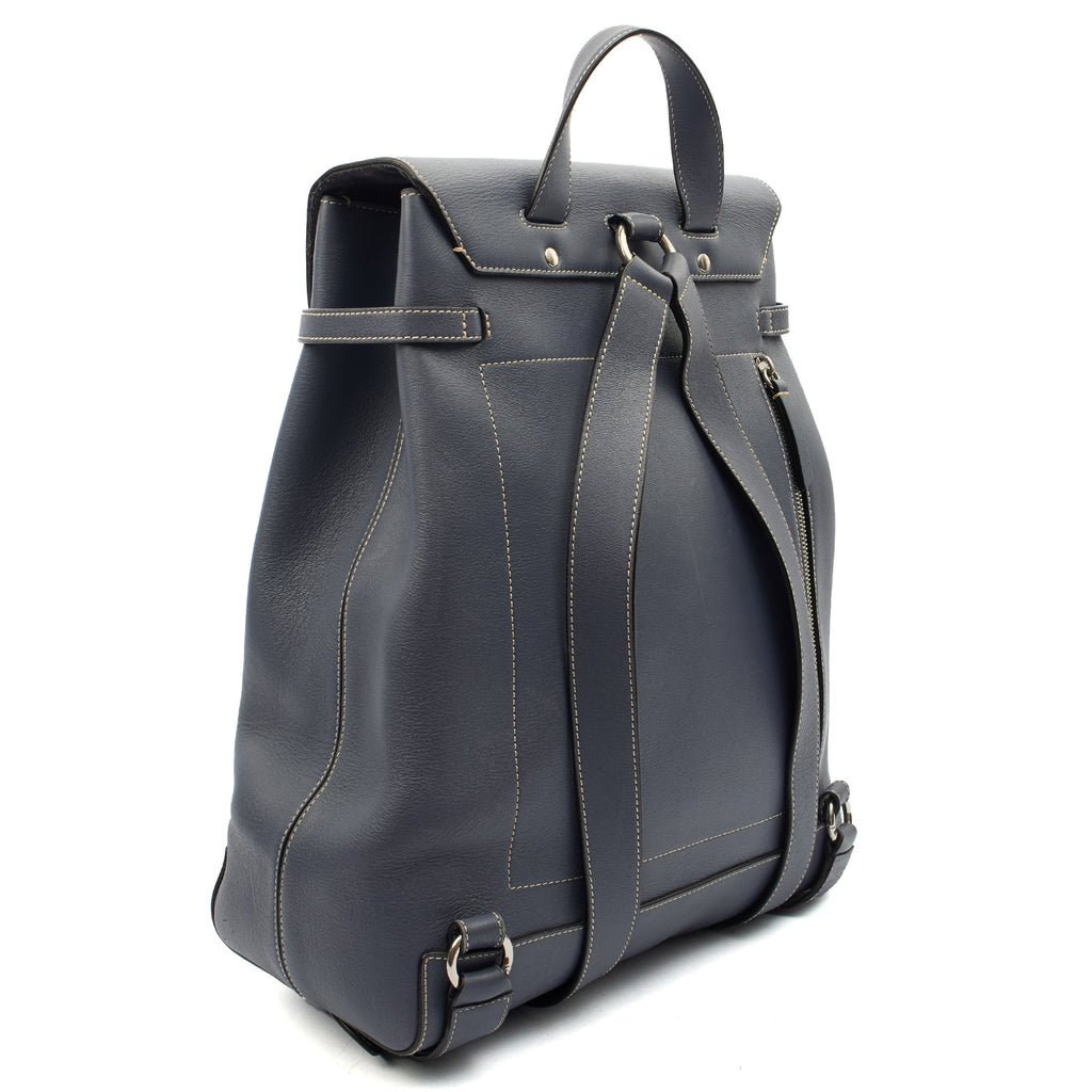 Mulberry Backpack Chiltern Backpack in Blue, Calfskin Leather