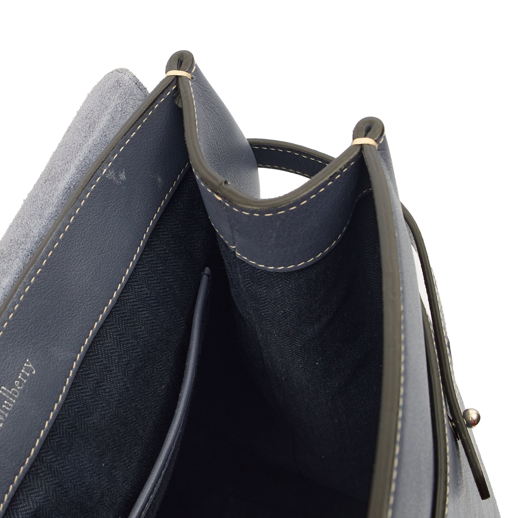 Mulberry Backpack Chiltern Backpack in Blue, Calfskin Leather