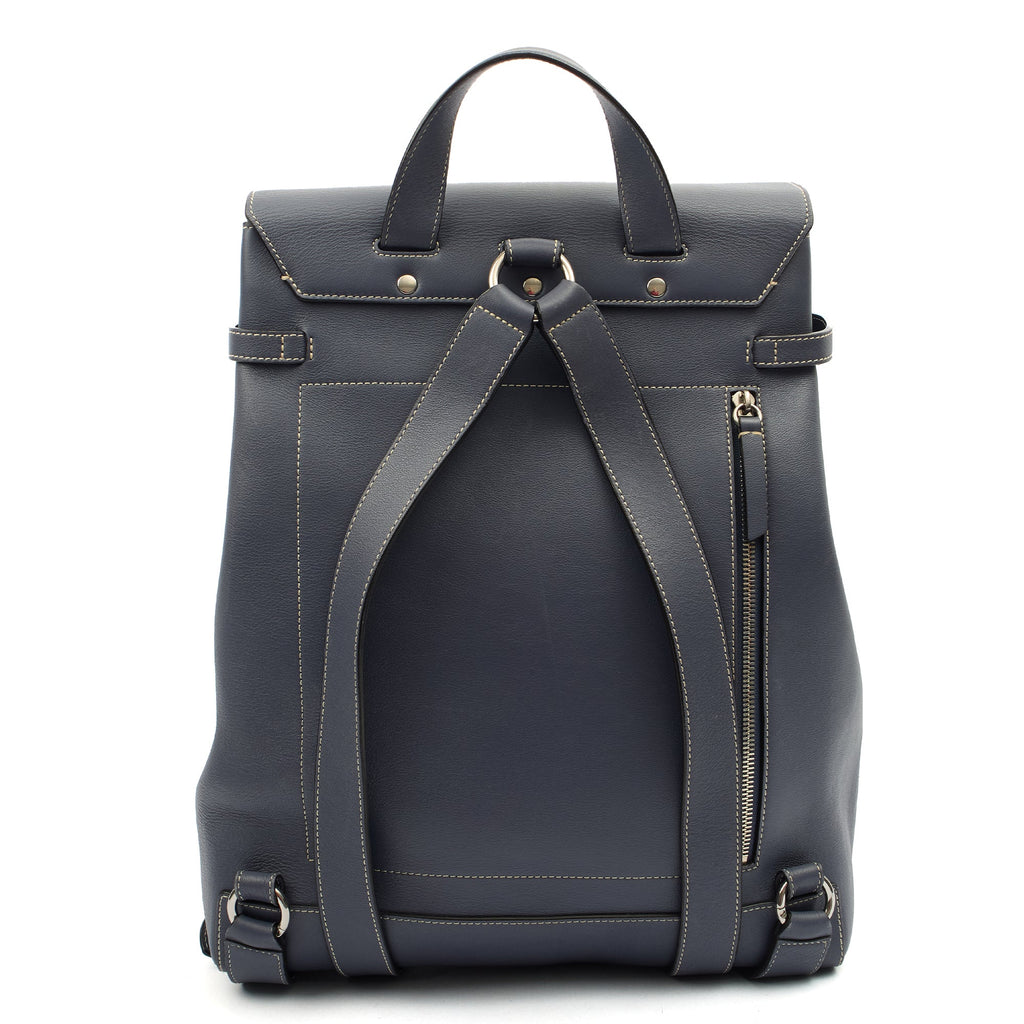 Mulberry Backpack Chiltern Backpack in Blue, Calfskin Leather