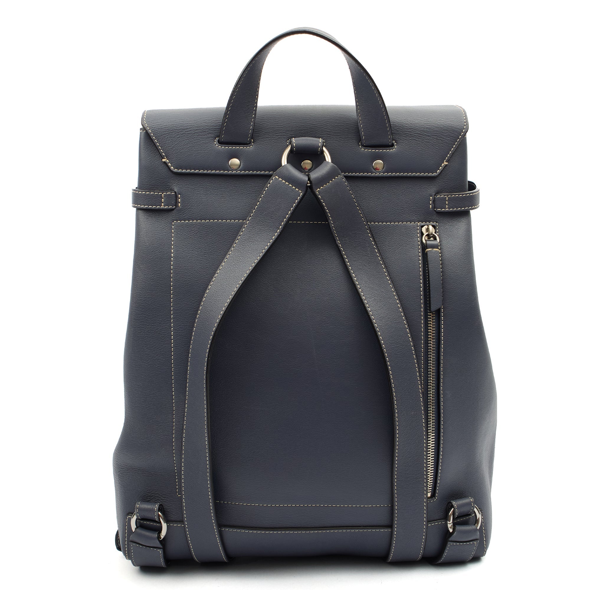 Mulberry Backpack Chiltern Backpack in Blue, Calfskin Leather